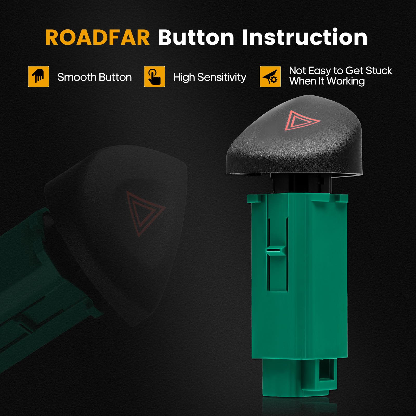 Hazard Warning Switch Control Switch Replacement Parts Fits For 2004-2005 For Chevrolet Classic 1997-2003 For Chevrolet For Mali