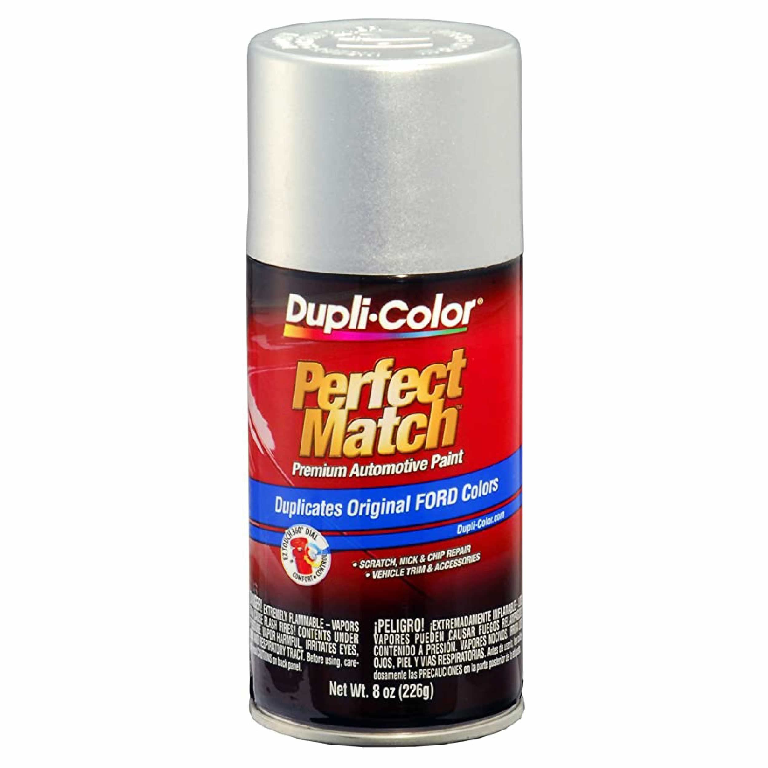 Dupli-Color Ebfm03417 Perfect Match Automotive Spray, Ford Silver Frost, Ts – 8 Oz. Aerosol Can