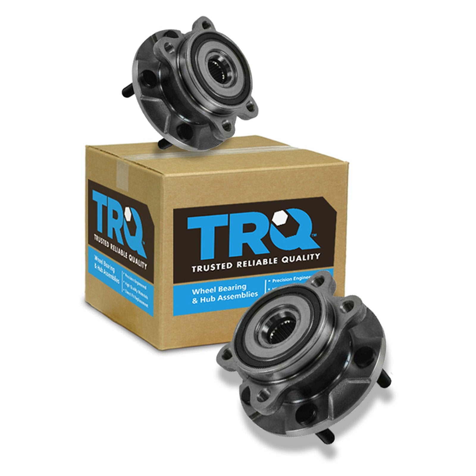 Trq Front Wheel Hub Bearings Assembly Set Compatible With 2011-2016 Scion Tc 2016-2020 Toyota Mirai 2006-2018 Rav4