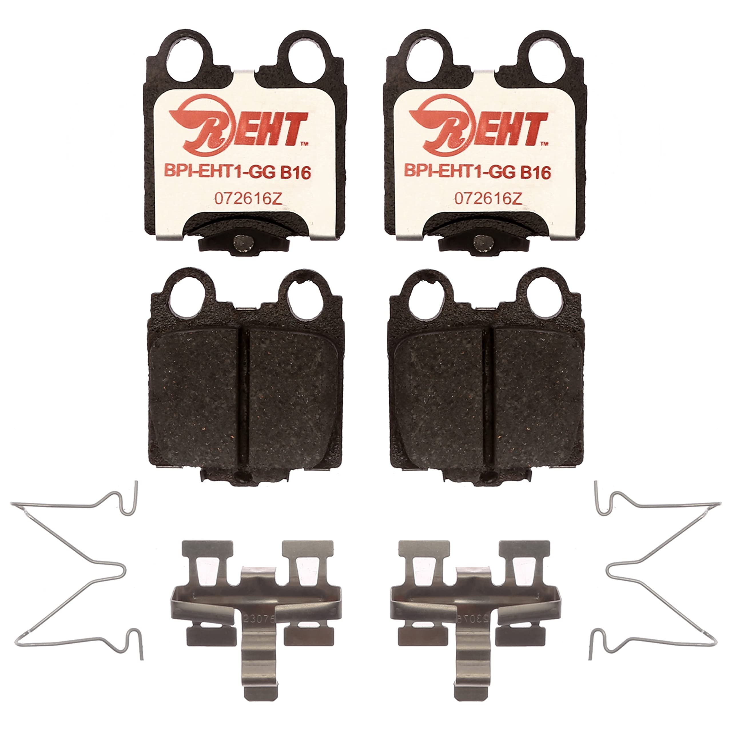 Raybestos Premium Raybestos Element3 Eht Replacement Rear Brake Pad Set For Select Lexus Gs300/Gs400/Gs430/Is300/Sc430 Model Yea