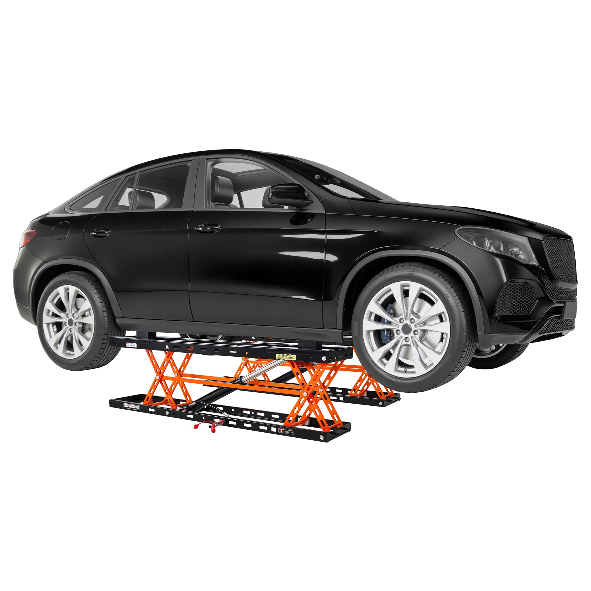 Albott 5000 LBS Portable Car Lift, Q355B Steel Quick Jack for Home Garage, 20.1 Max Height with Height Extension Blocks, Foldabl