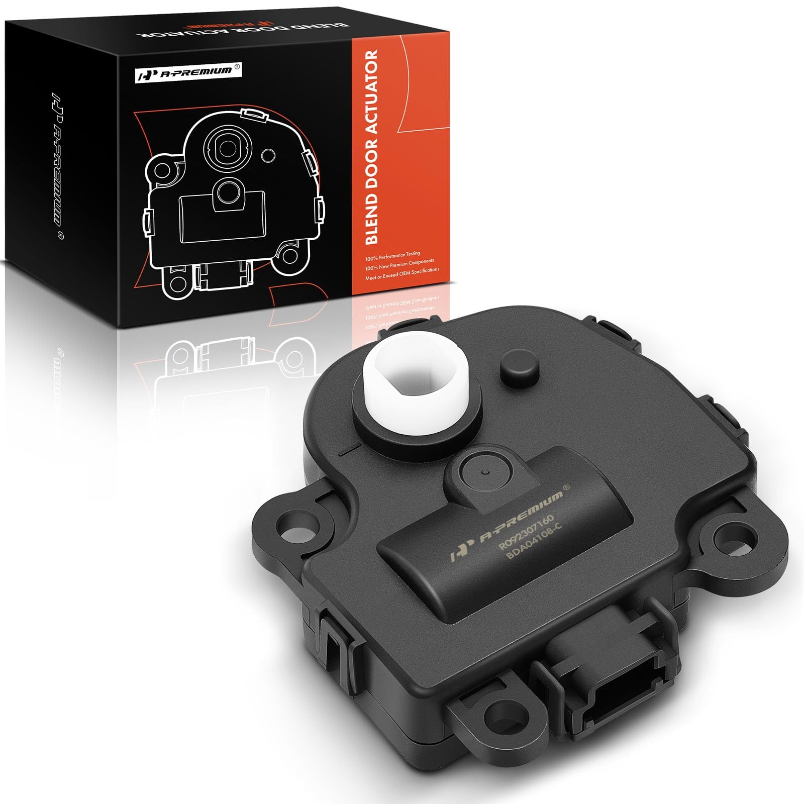 A-Premium Hvac Heater Blend Door Actuator Replacement For Chevrolet Corvette 2005-2013 Impala Malibu Monte Carlo Buick Lacrosse 