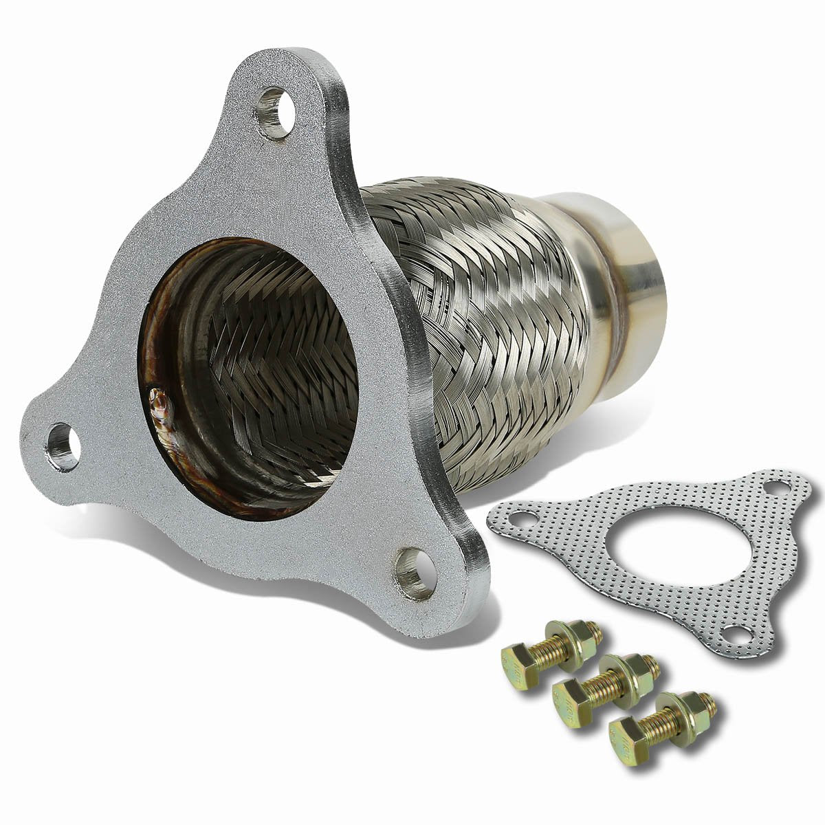 Dna Motoring Fxp-Ccob05 Flex Pipe Connector [For 99-10 Chevy Cavalier/Cobalt/Hhr/Saturn L100/Vue/Lon]