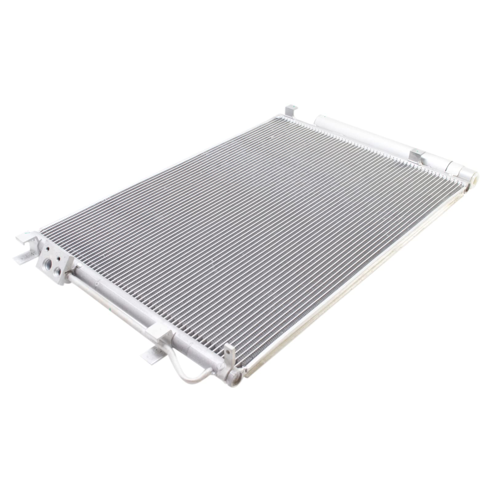 TRQ Air Conditioning A/C Condenser Receiver Drier Compatible with 2014-2017 Hyundai Accent Veloster 2013-2017 Kia Rio HY3030157