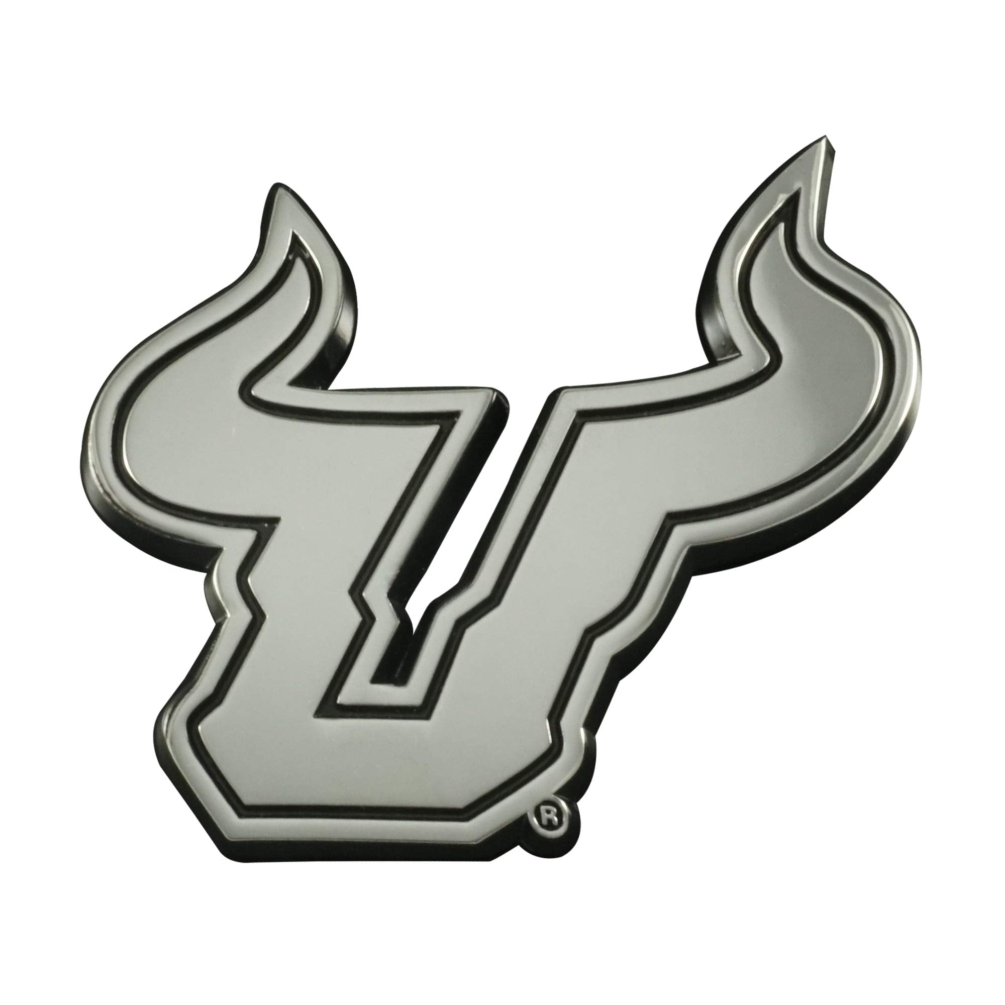 South Florida Bulls 3D Chrome Metal Emblem
