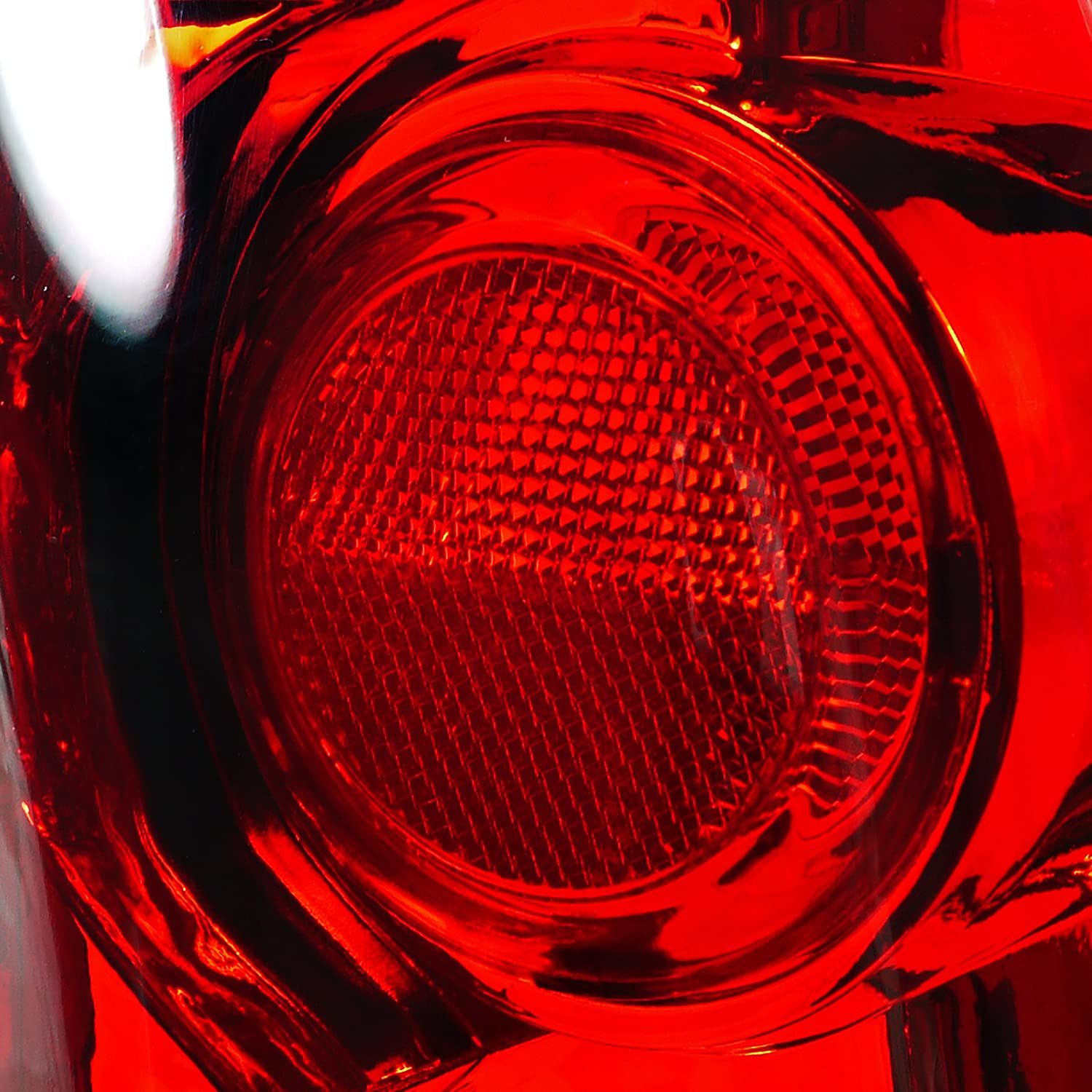 Spec-D Tuning Red Clear Tail Lights Compatible with 1999-2002 Chevy Silverado, GMC Sierra 1500 2500 3500 Left + Right Pair Assembly