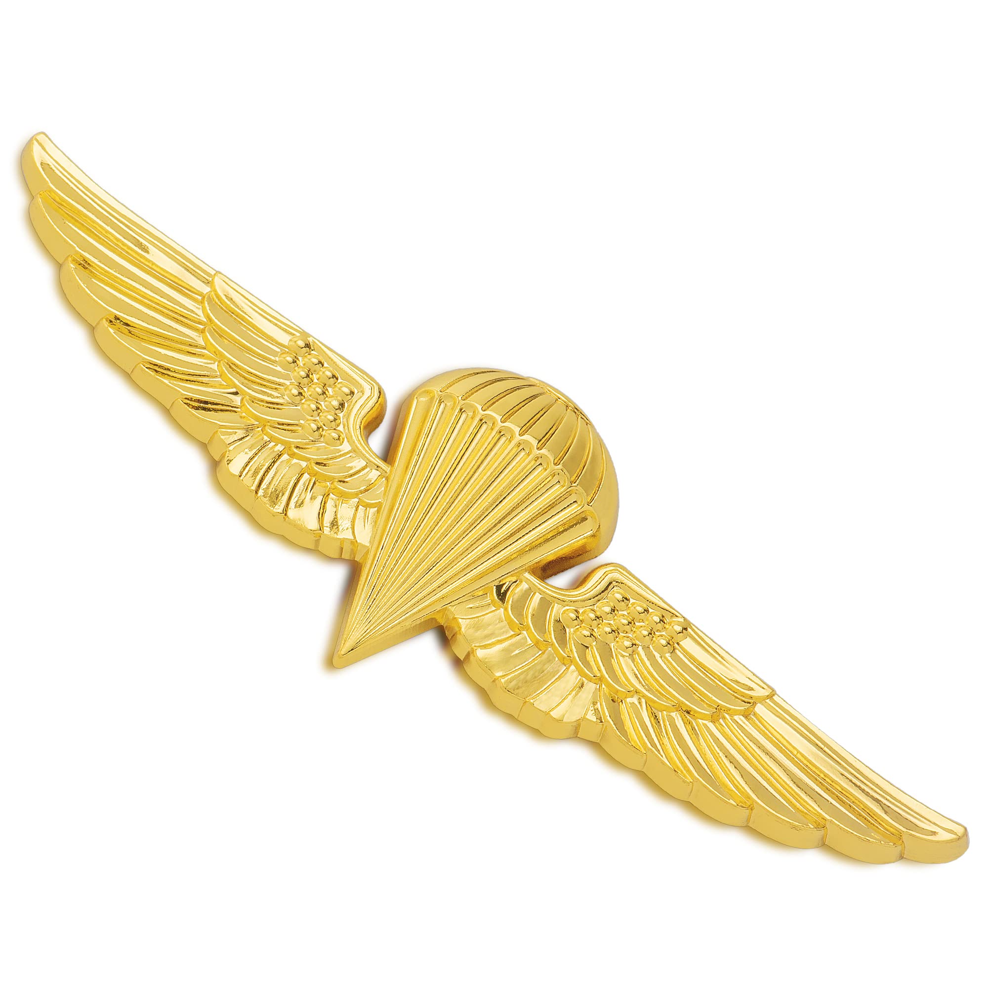 Navy And Marine Parachutist Metal Decal Auto Emblem