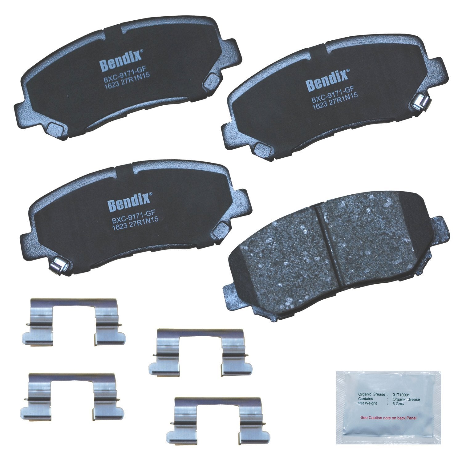Bendix Priority1 Cfc1623 Ceramic Front Brake Pads For Mazda Cx-5 2024-2013