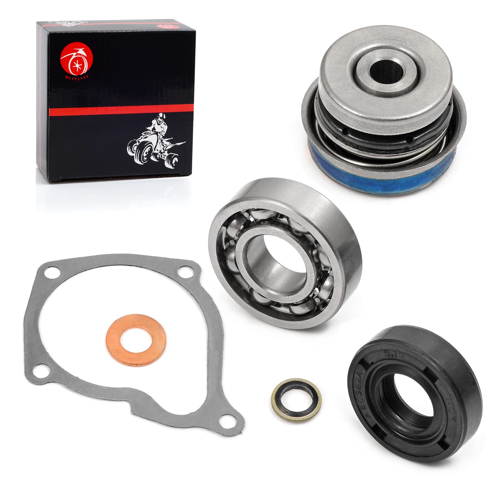 Water Pump Seal Mechanical Seal Kit & Gasket Oil Seal Bearing For Polaris Sportsman 500 450 400 Ranger 500 400 Scrambler 500 Magnum 500 425 3084837 3084836 3086840