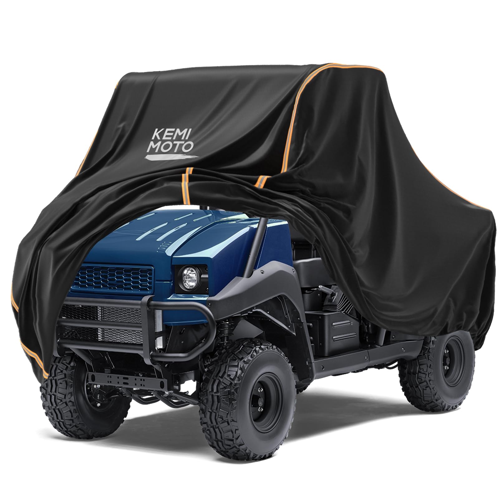 Kemimoto Utv Cover, All-Weather Protection Utv Cover Two Seater Compatible With Kawasaki Mule 4000/4010 Can-Am Defender Ranger X