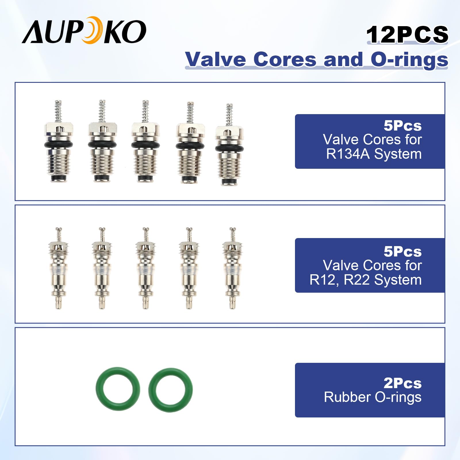 R12 To R134A Conversion Kit, Include R12 R22 To R134A High/Low Fitting Port Retrofit 1/4 Sae To 7/16''-20 Unf Conversion Adapter