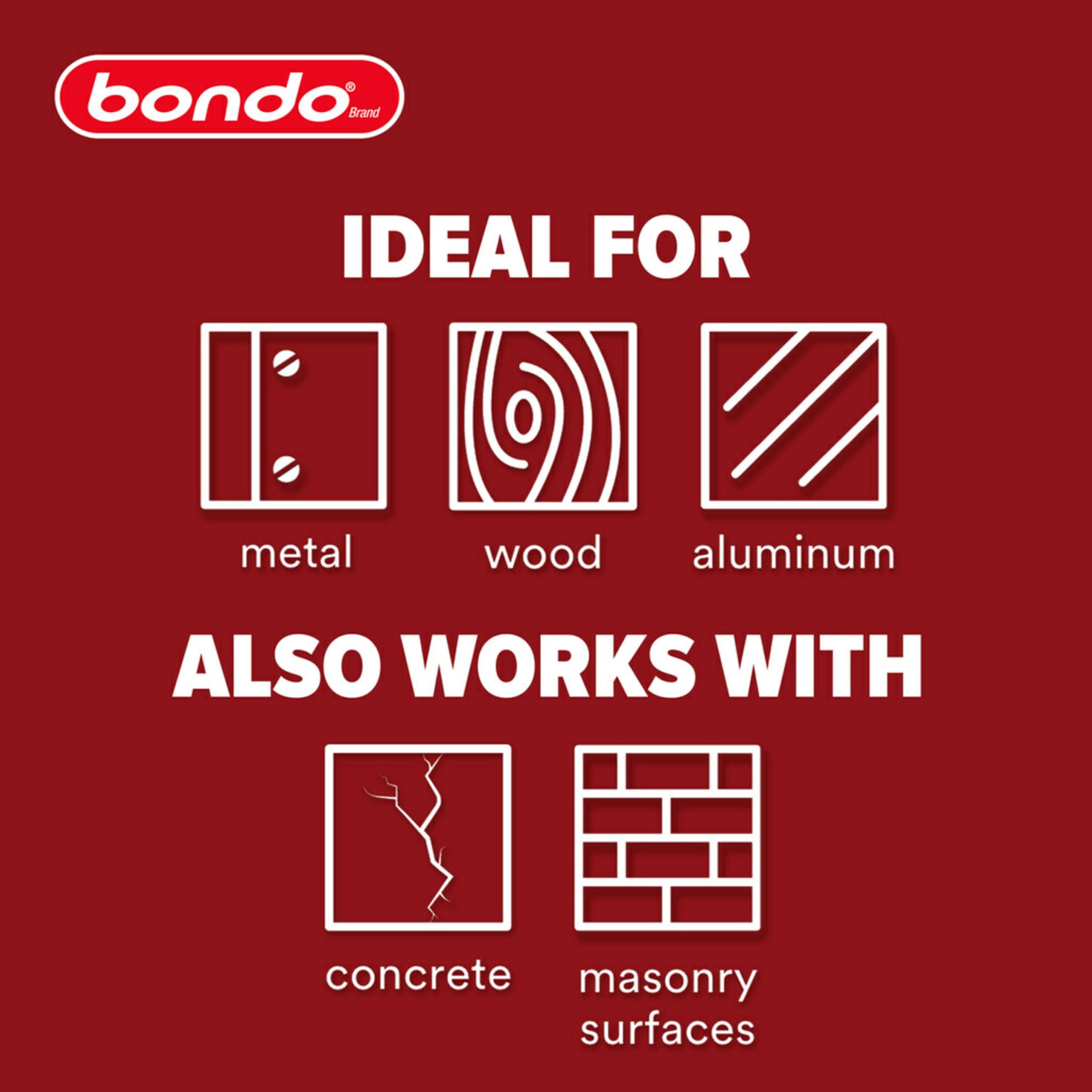 Bondo 3M Professional Fast Dry Filler (Quart)