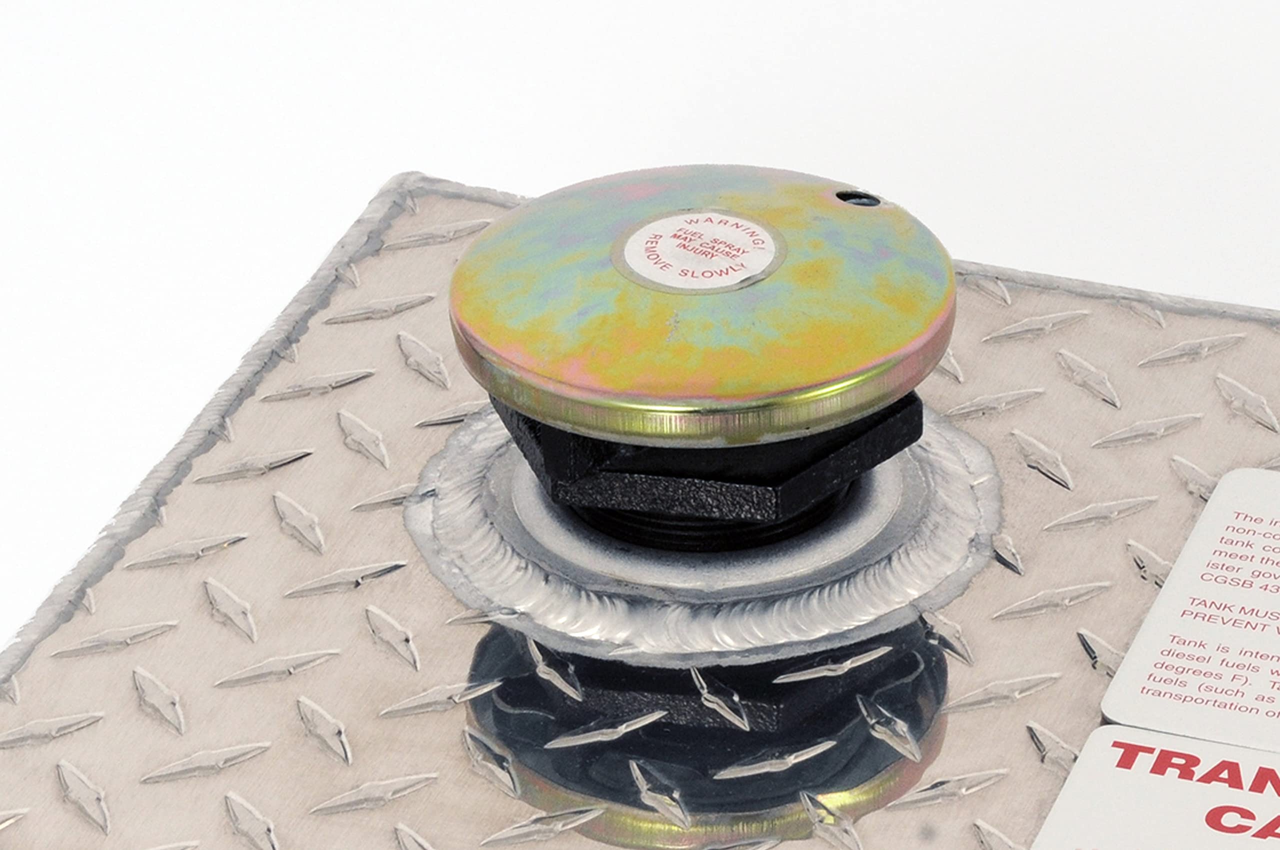 Dee Zee Dz92747 (92 Gallon) L-Shaped Transfer Tank - Aluminum