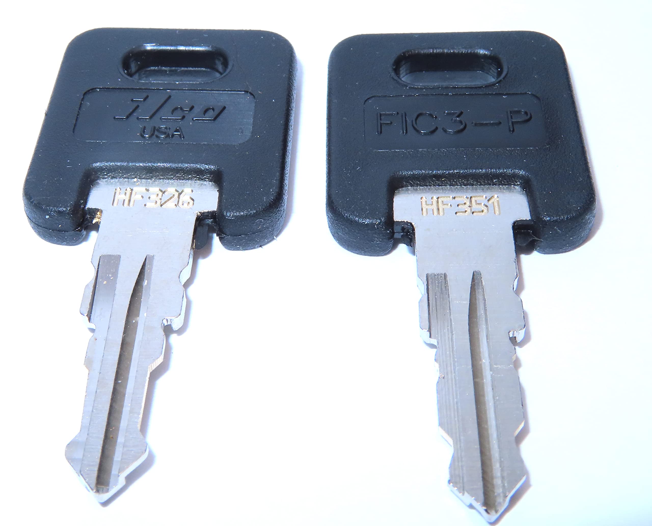 Rv Motorhome Trailer Keys Cut To Lock/Key Number From Hf326 T0 Hf351 Working Keys Travel Trailer Motor Home Toy Hauler Ilco Keys