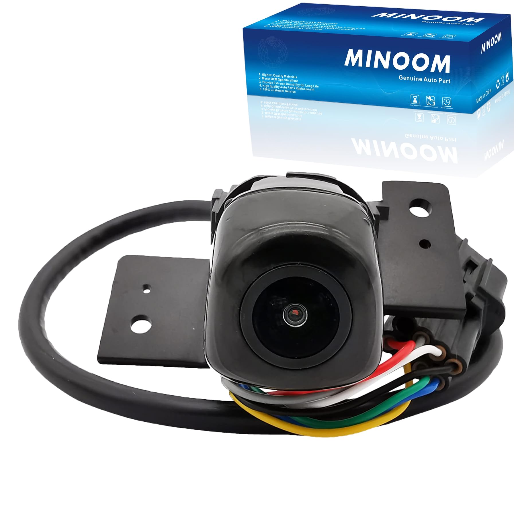 Minoom 95760-D3001 Rear View Backup Parking Assist Camera Replacement For Hyun-Dai Tucson 2015-2019 Part No.#95760-D3000