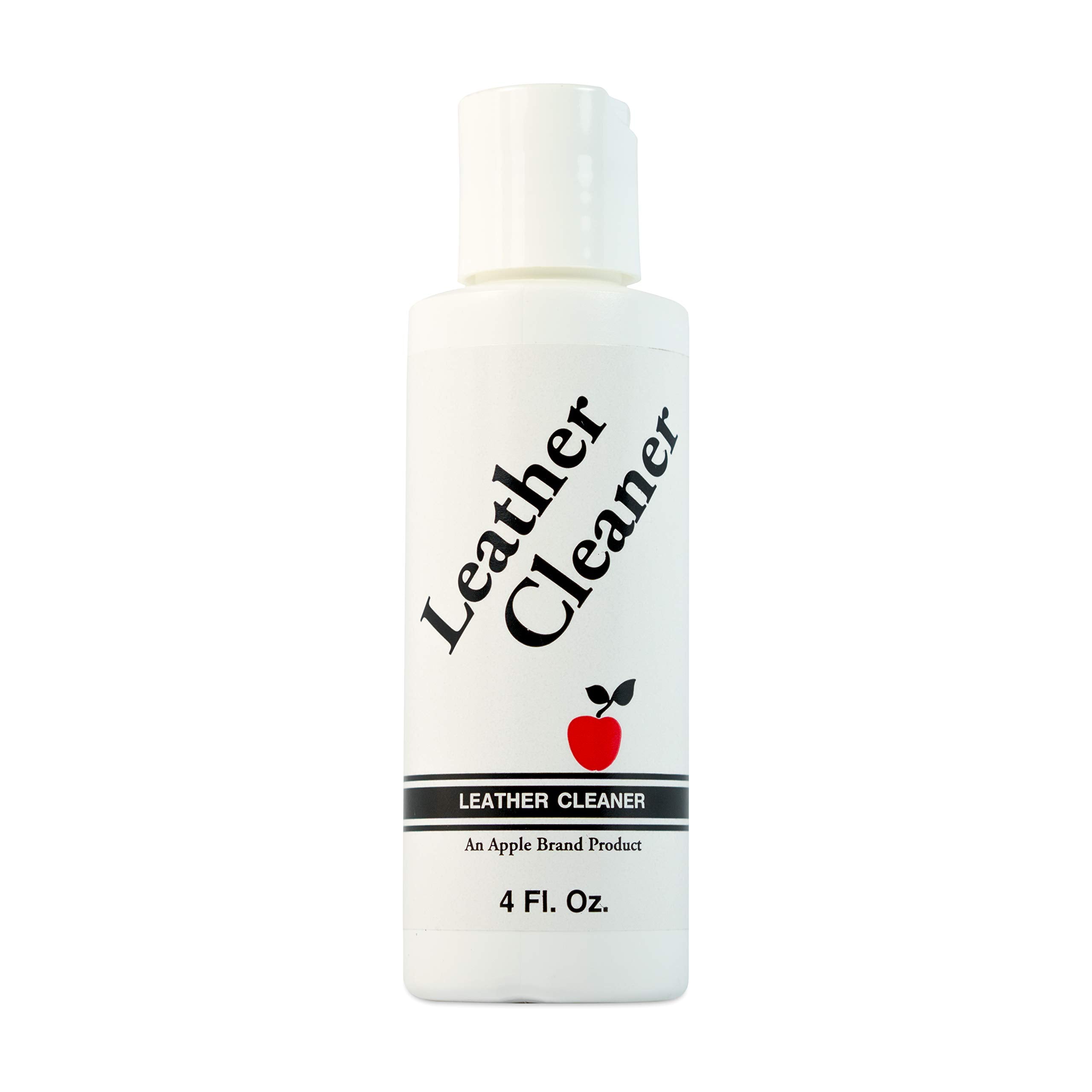 Apple Brand Leather Cleaner & Conditioner Kit - 2 x 4 oz for Purses, Handbags, Shoes & Boots - Safe for All Leather Types