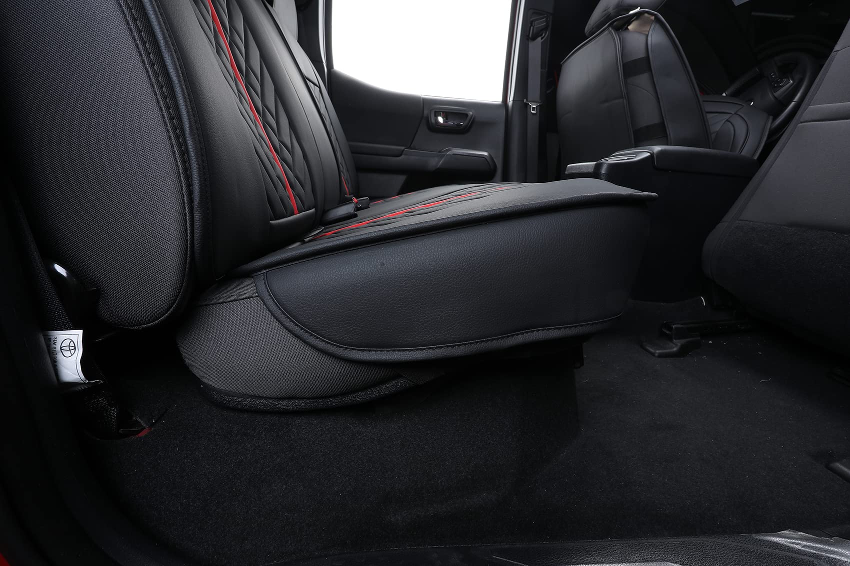 Tomatoman Toyota Tacoma Rear Seat Covers 2005-2022 2023 2024 TRD Sport Off Road Limited SR5 V6 Crew Double Extended Cab Truck Ai