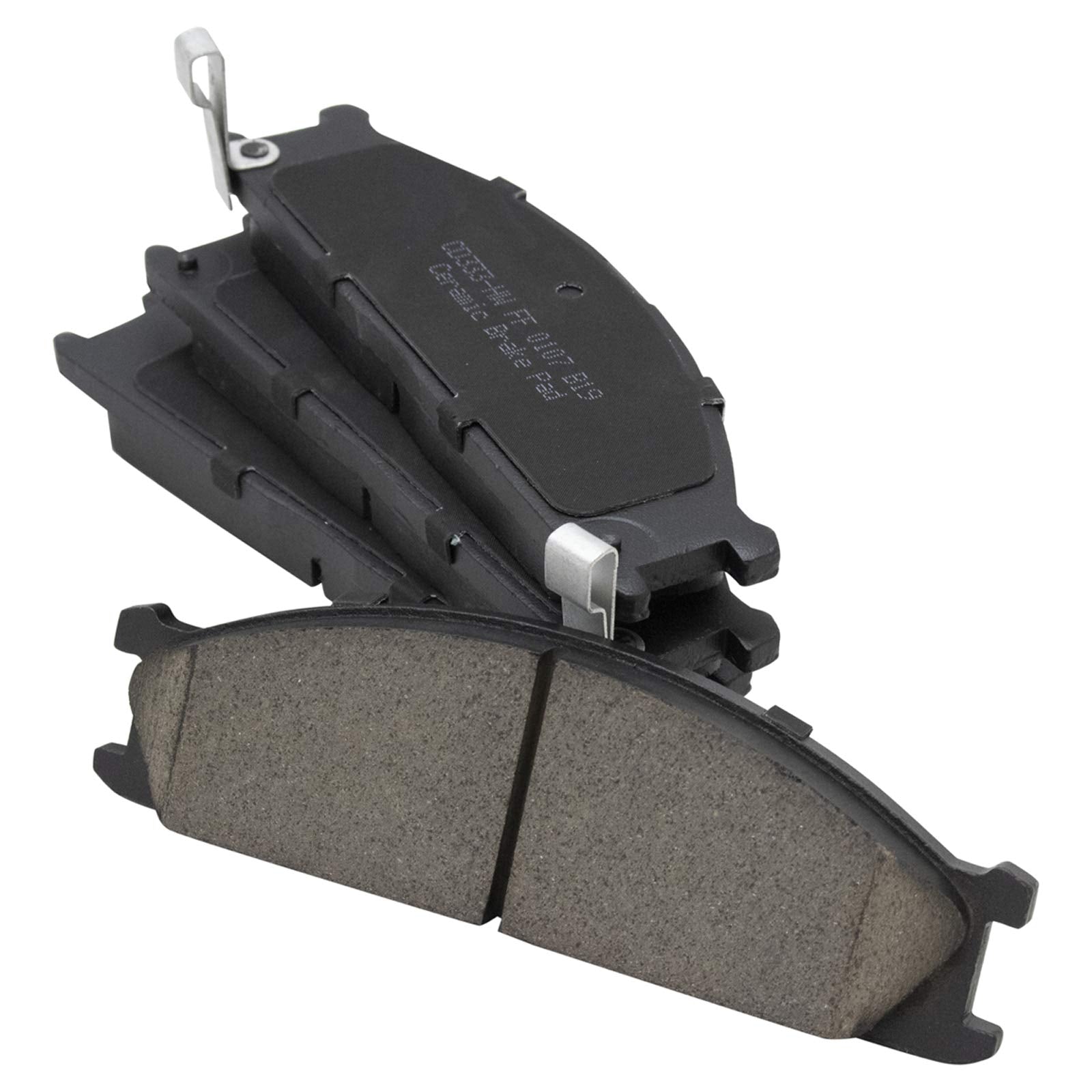 TRQ Front Brake Pads Ceramic Compatible with 1986 Nissan 720 1986-1994 D21 1998-2004 Frontier 1987-1995 Pathfinder 1995-1997 Pic
