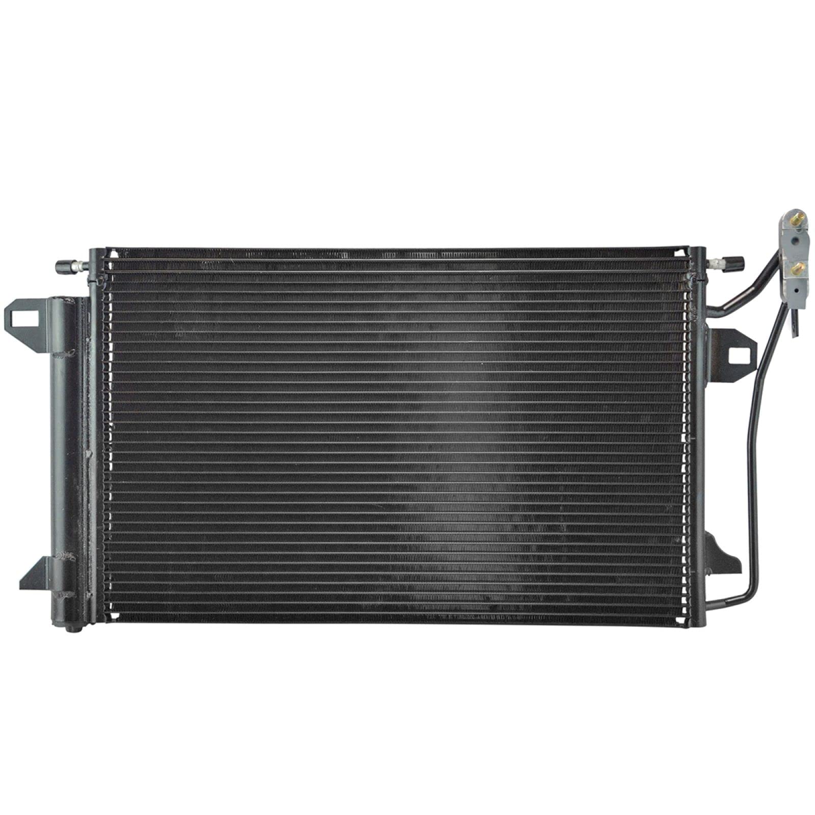 TRQ Air Conditioning A/C Condenser Receiver Drier Compatible with 2006-2012 Ford Fusion 2007-2012 Lincoln MKZ 2006 Zephyr 2006-2