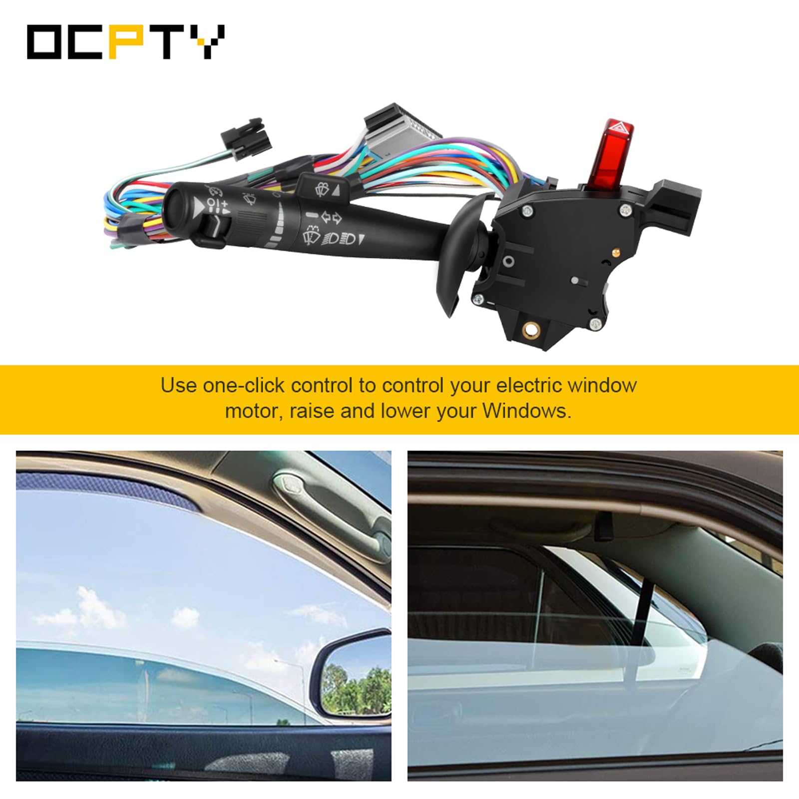 OCPTY Turn Signal Switch fits for Chevrolet 2003-2009 C6500 C7500 Kodiak Express 2001-20021500 2500 3500 2003-2009 for GMC C4500 C5500 C6500 C7500 TOPKICK for GMC 2001-2002 Savana 1500 2500 350