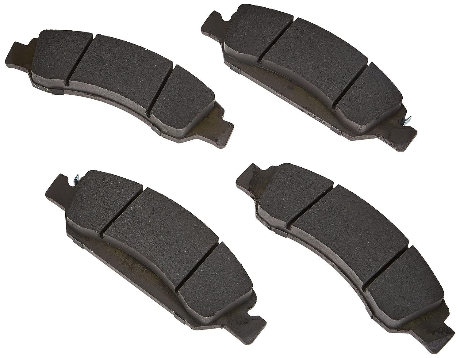 Acdelco Silver 14D1367Ch Ceramic Front Disc Brake Pad Set With Hardware