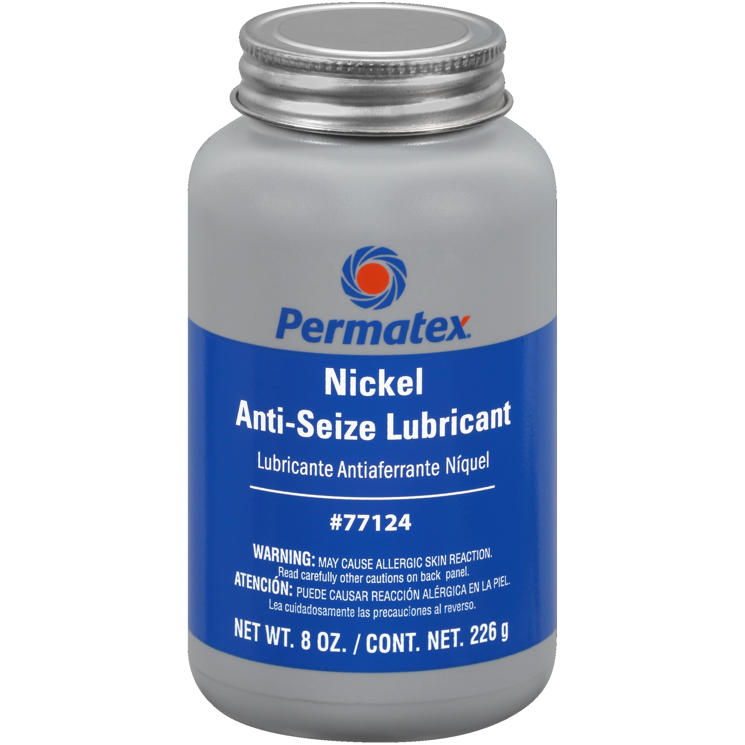 Permatex 77124 Nickel Anti-Seize Lubricant, 8 Oz., Pack Of 1