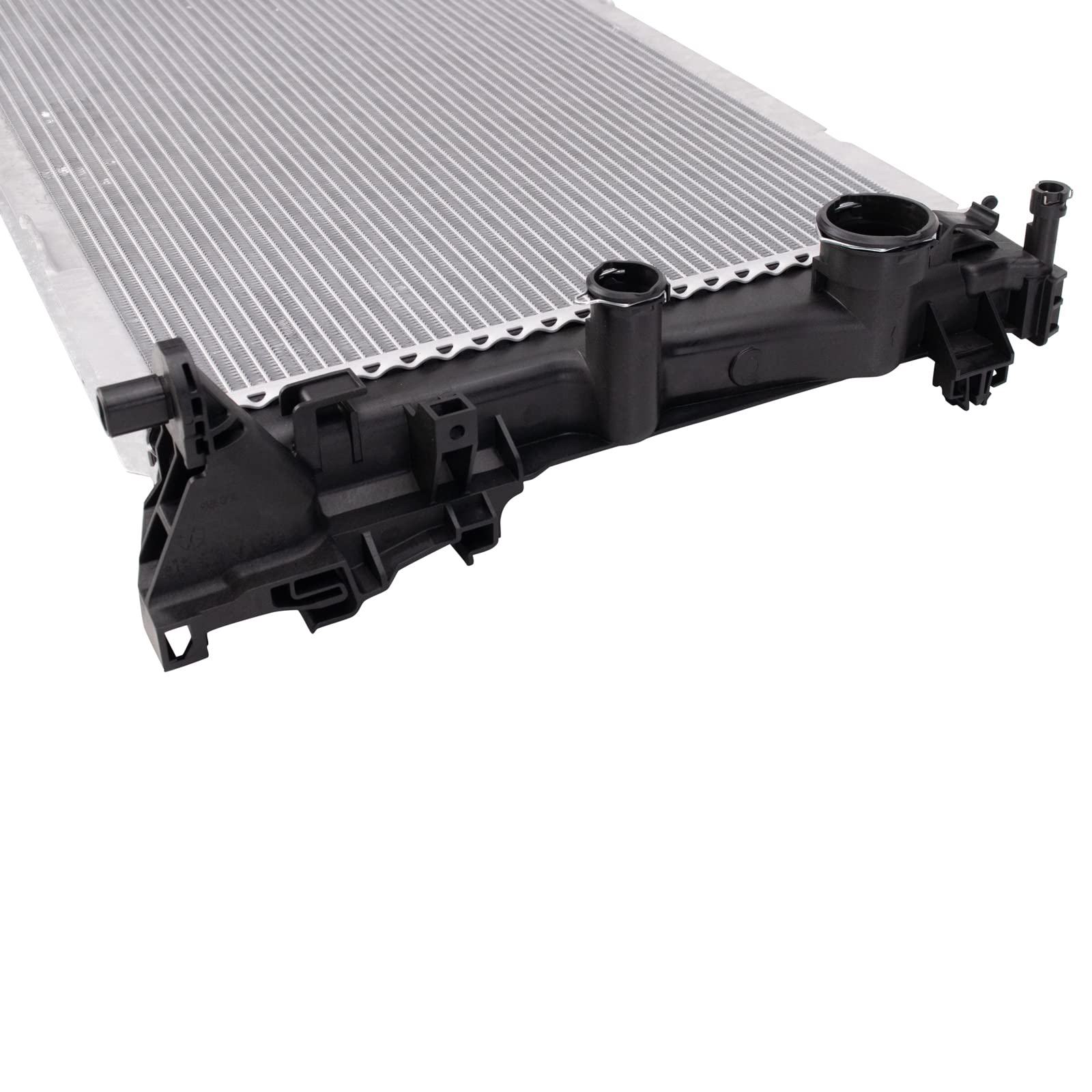 Trq Radiator Assembly Aluminum Core Compatible With 15-16 Mercedes-Benz E250 Sl400 17-20 Sl450 13-20 Sl550 17 Slc300 Slc43 Amg 1