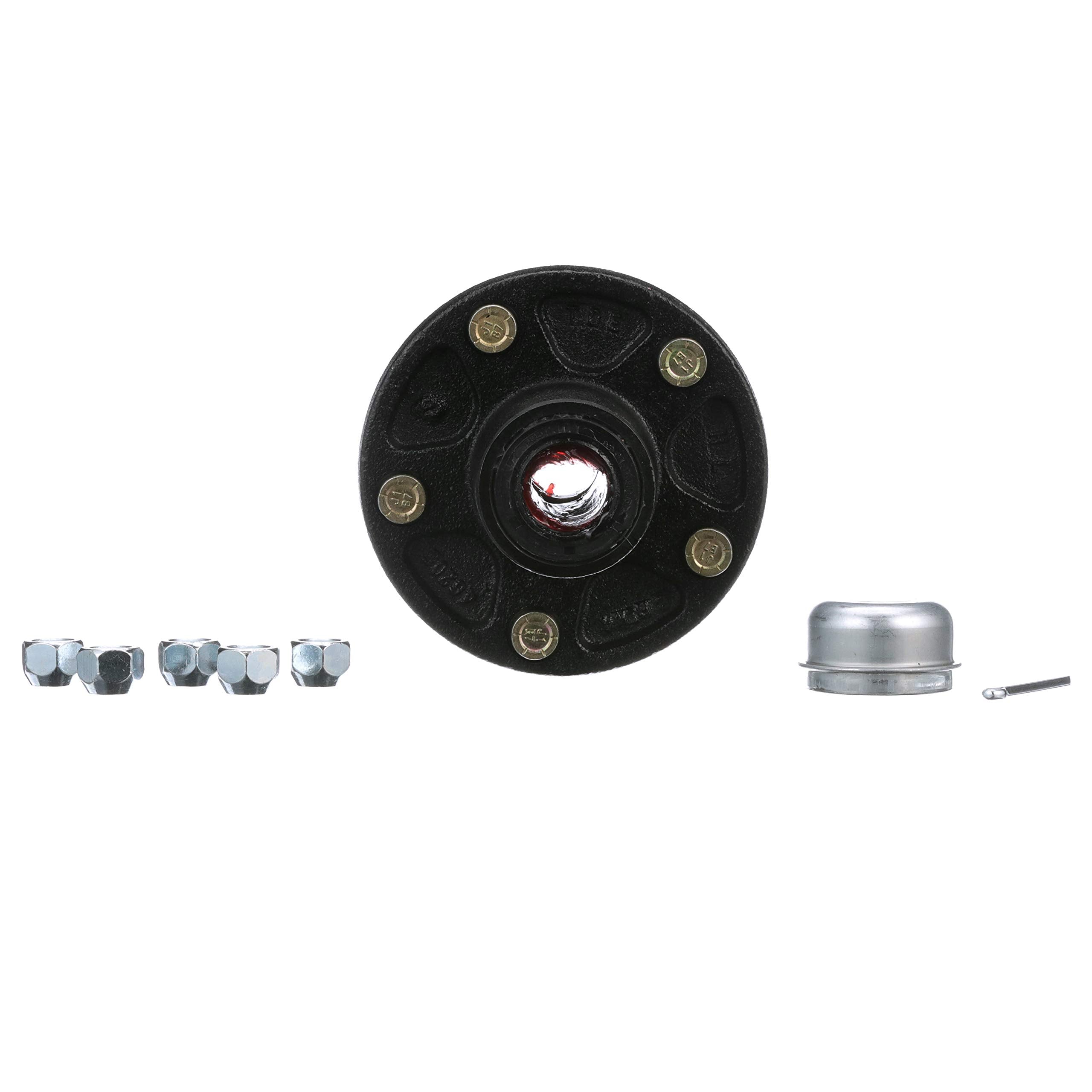 Seachoice Trailer Wheel Hub, 1.25 In. Axle, 5 Lug, Pregreased