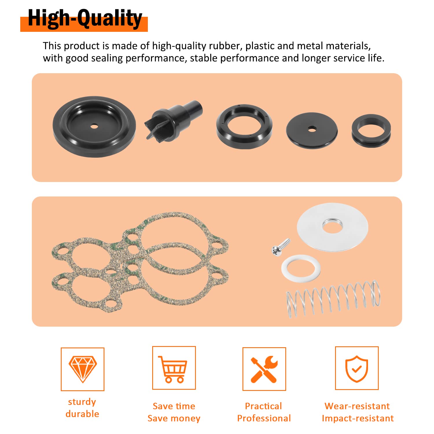 Poppet Valve Kit For Mercury 135-200Hp 2.0L 2.5L V6 R, Replacement For Mariner Xr4 Xr6 Magnum Ii Magnum Iii V175 V200 Series, Re