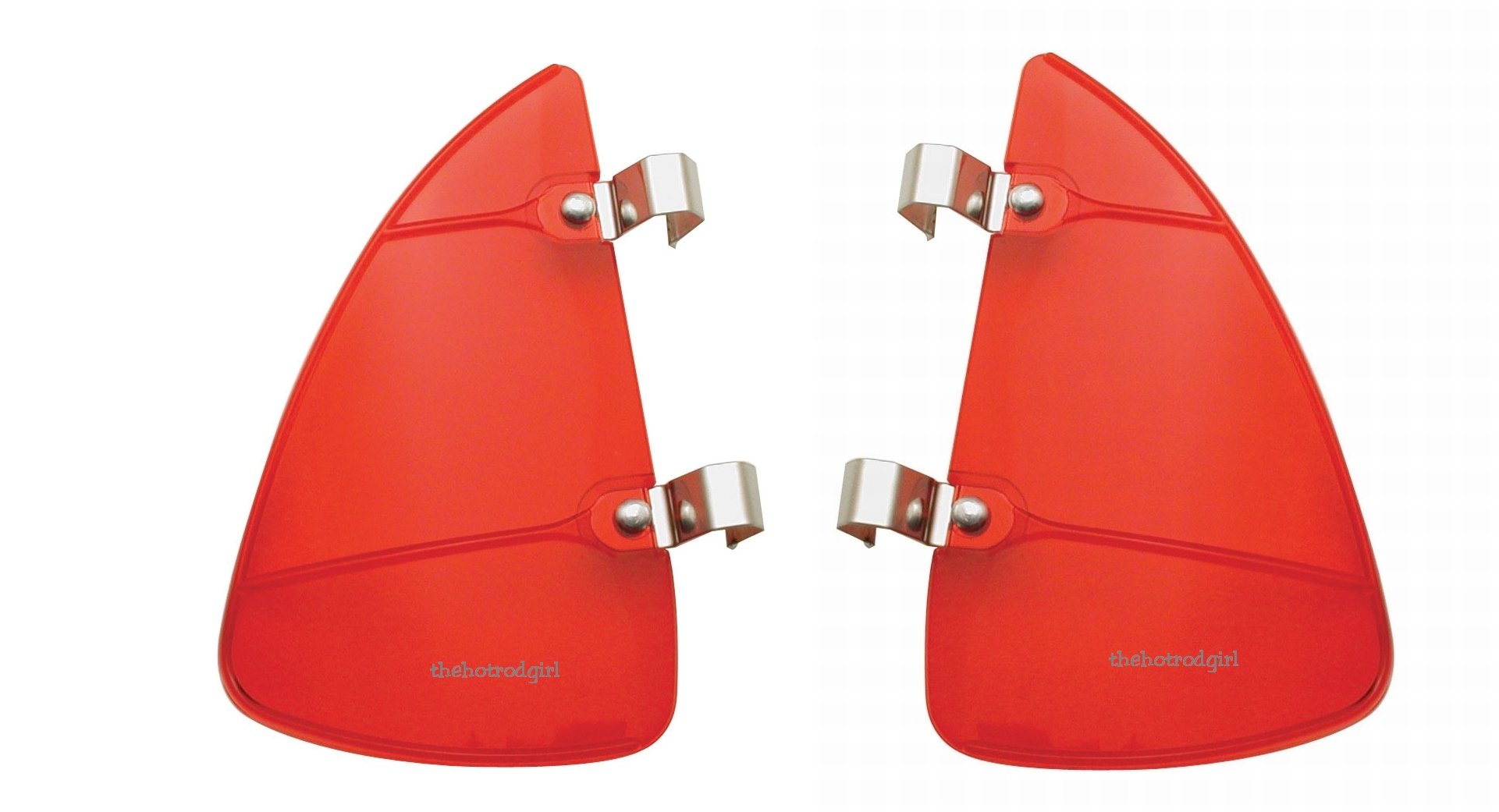 United Pacific Industries C5015R Wind Vent Window Breezies, Red, 2 Pack