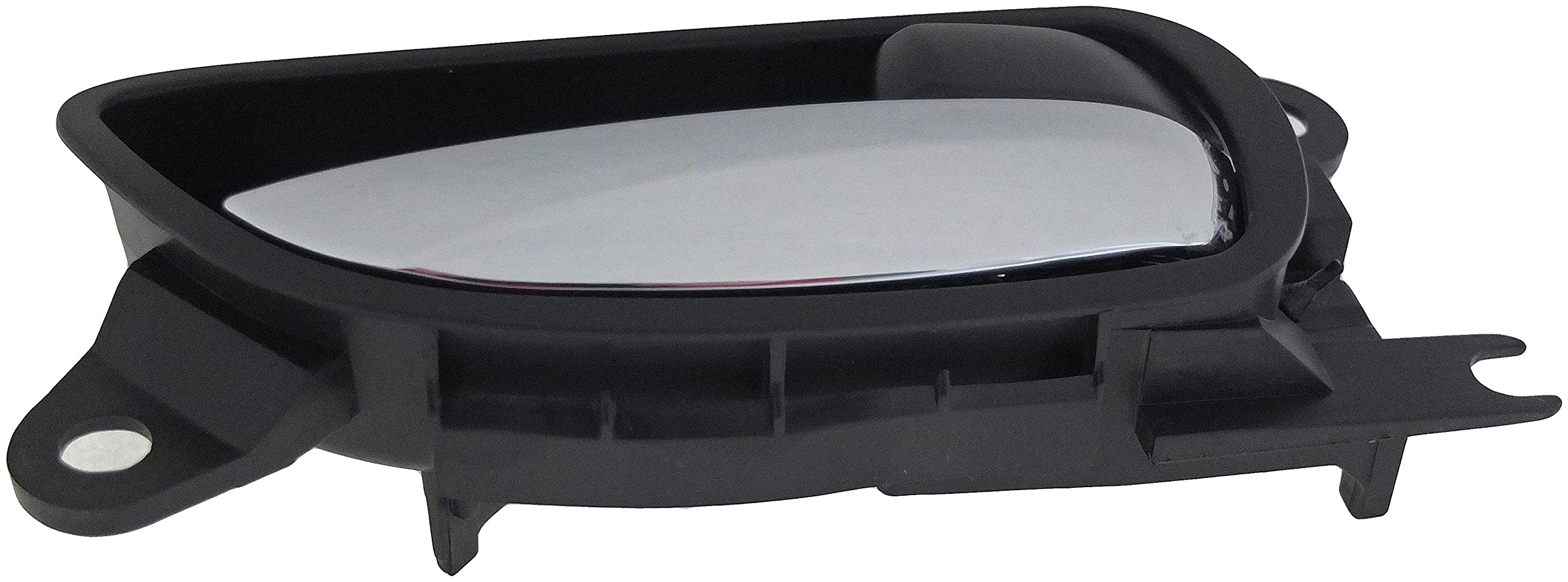 Dorman 79807 Front Passenger Side Interior Door Handle Compatible with Select Lexus Models, Black; Chrome