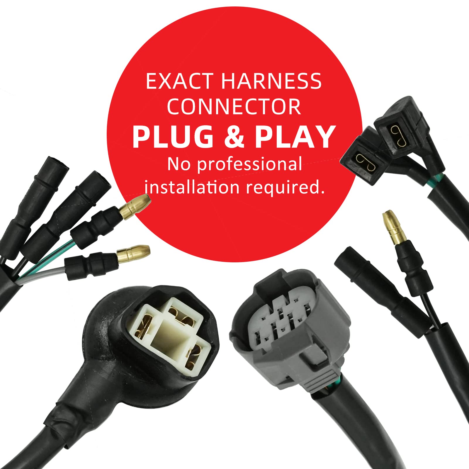 M Mati For Honda 300Ex Trx300Ex Handlebar Start Switch Button Control Kill Stop Headlight 1993-2006 35200-Hm3-000 35020-Hm3-A00