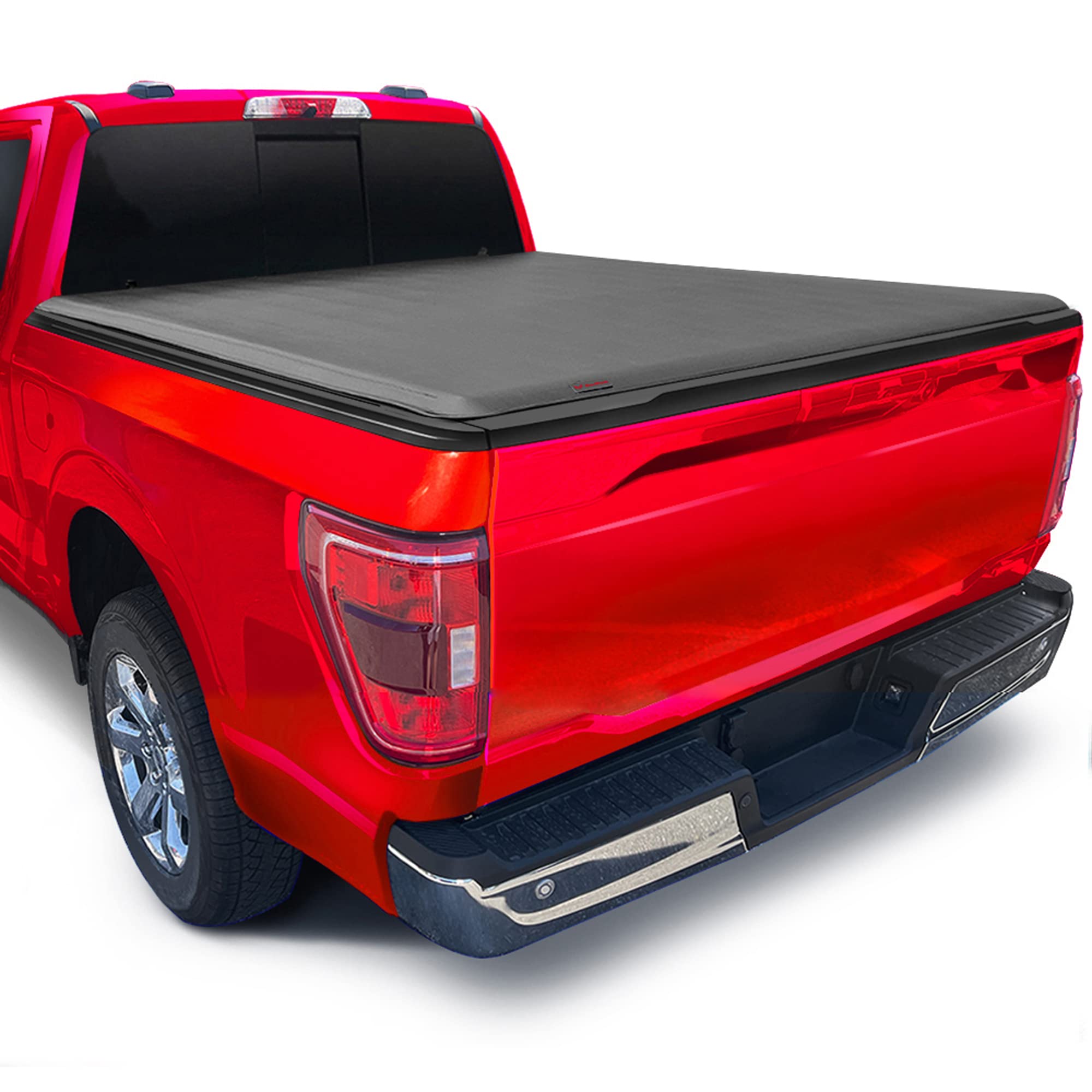 Maxmate Soft Roll-Up Truck Bed Tonneau Cover Compatible With 2009-2014 Ford F-150 | Fleetside 6.5' (79'') Bed | Tcf169023