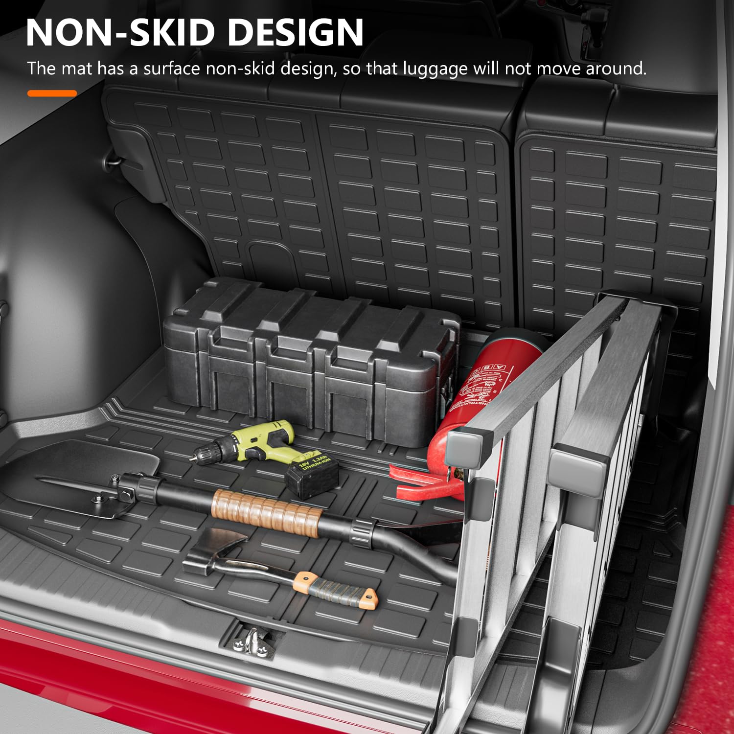 powoq Cargo Mat Compatible with 2012-2016 Honda CRV Trunk Mat TPE Backrest Mat Cargo Liner Replacement for 2012 2013 2014 2015 2