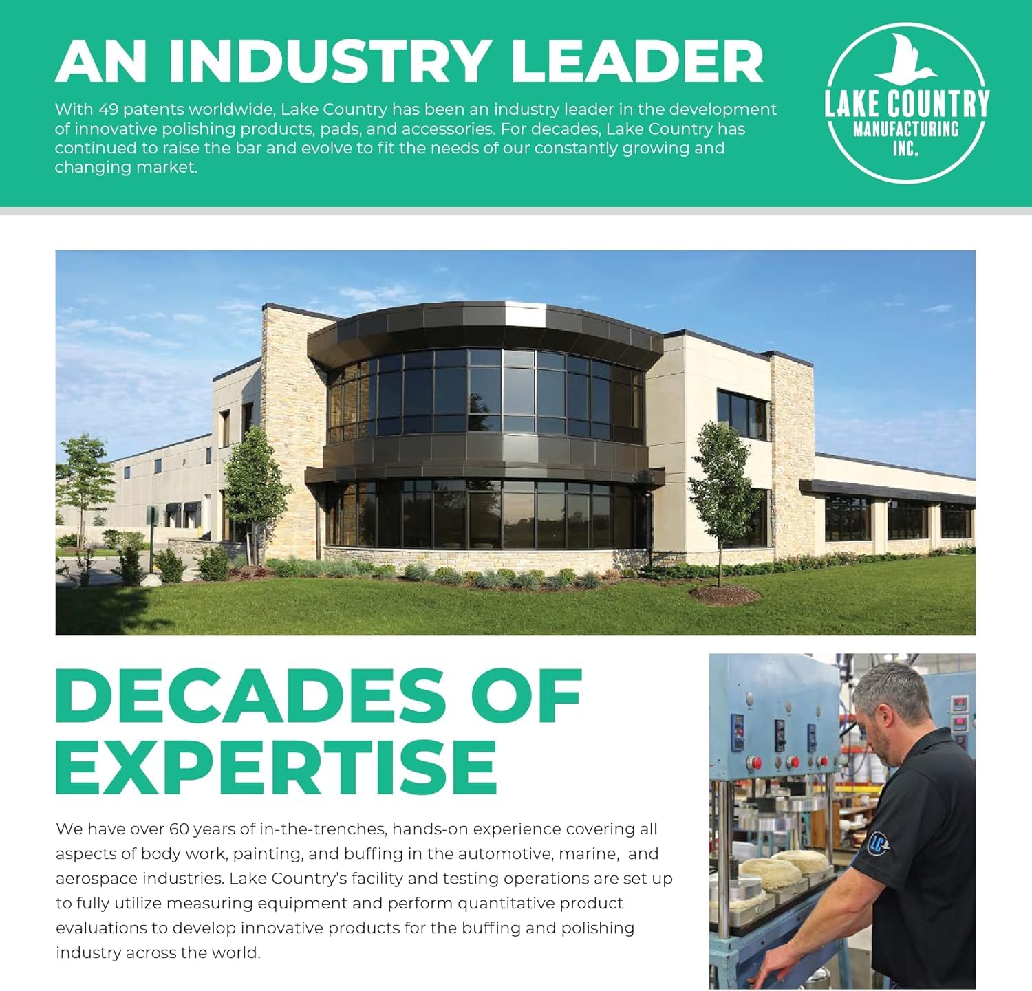 Lake Country Hdo Orange Foam Polishing Pad (1 Pack, 6.5   ) - Premium Heavy Duty Orbital Polishing Pads For Painted Surfaces. Fi