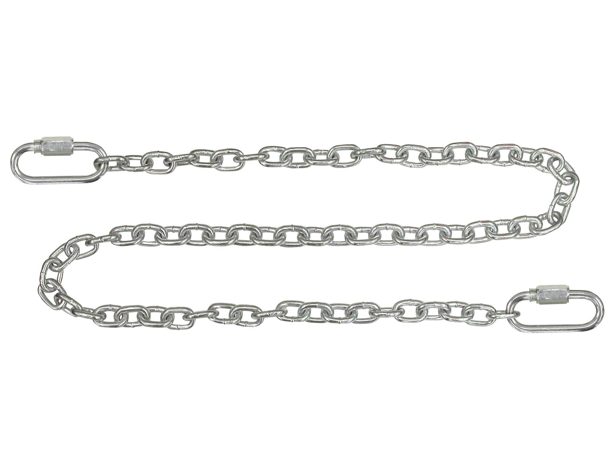Buyers Products 11220 Class 2 & 3 Trailer Safety Chain with Quick Link Connectors, 72 Chain, 9/32 Chain Diameter, 5,000lb MG