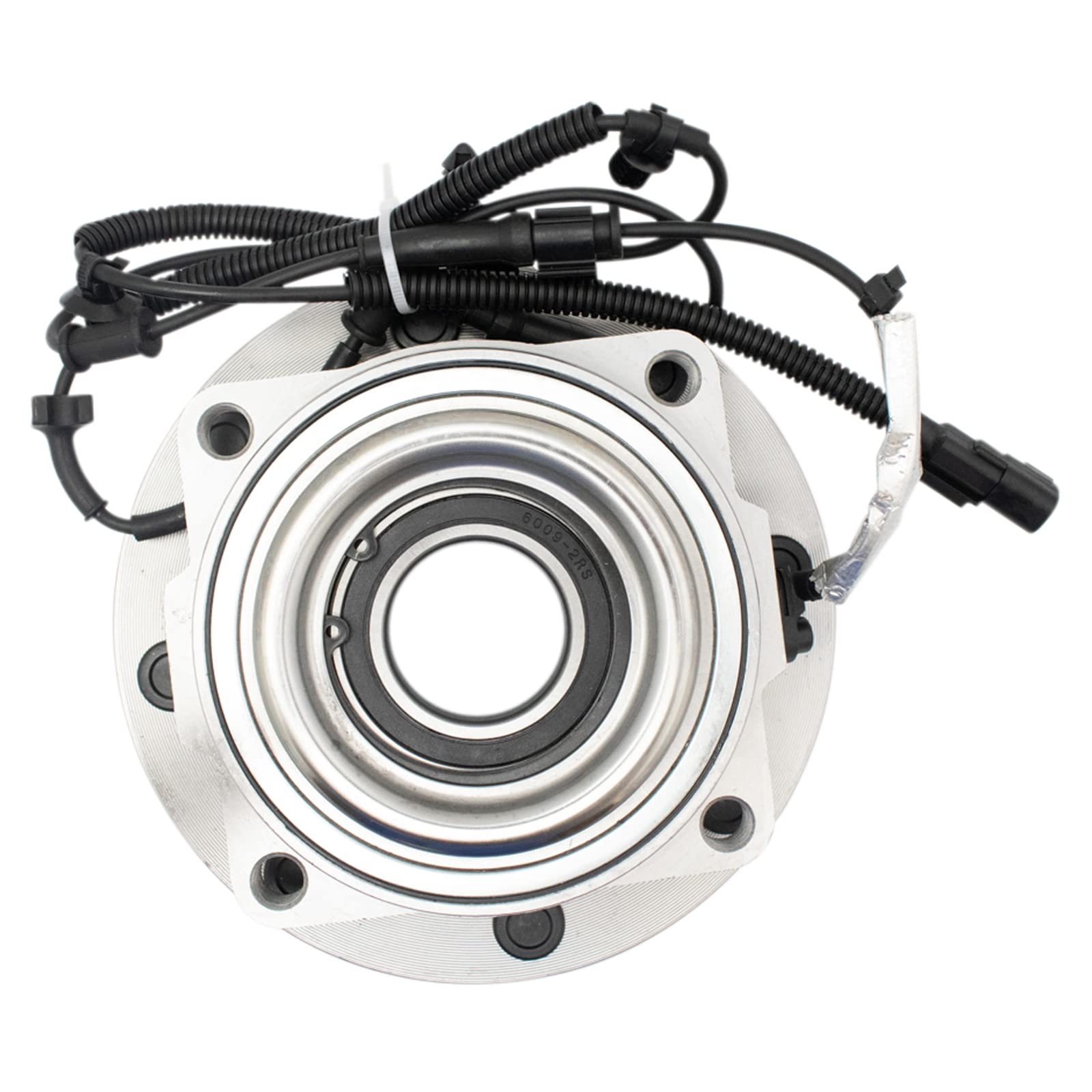 Trq Front Wheel Hub Bearings Assembly Set Compatible With 2017-2022 Ford F-250 Super Duty F-350 Super Duty