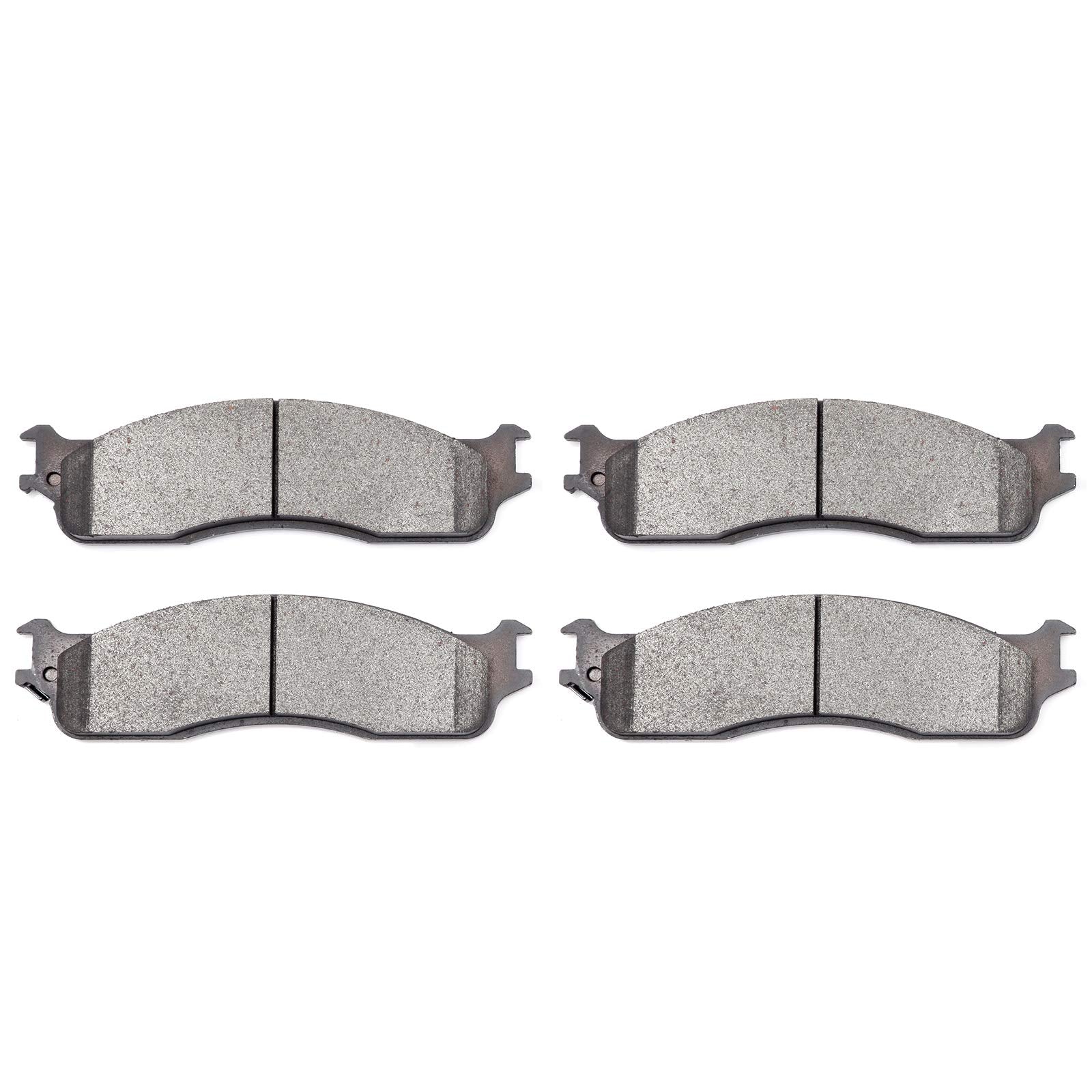 Cciyu D965 Ceramic Front Brake Pad Set Fit For 2006-2008 For Dodge For Ram 1500,2003-2008 For Dodge For Ram 2500,2003-2008 For D