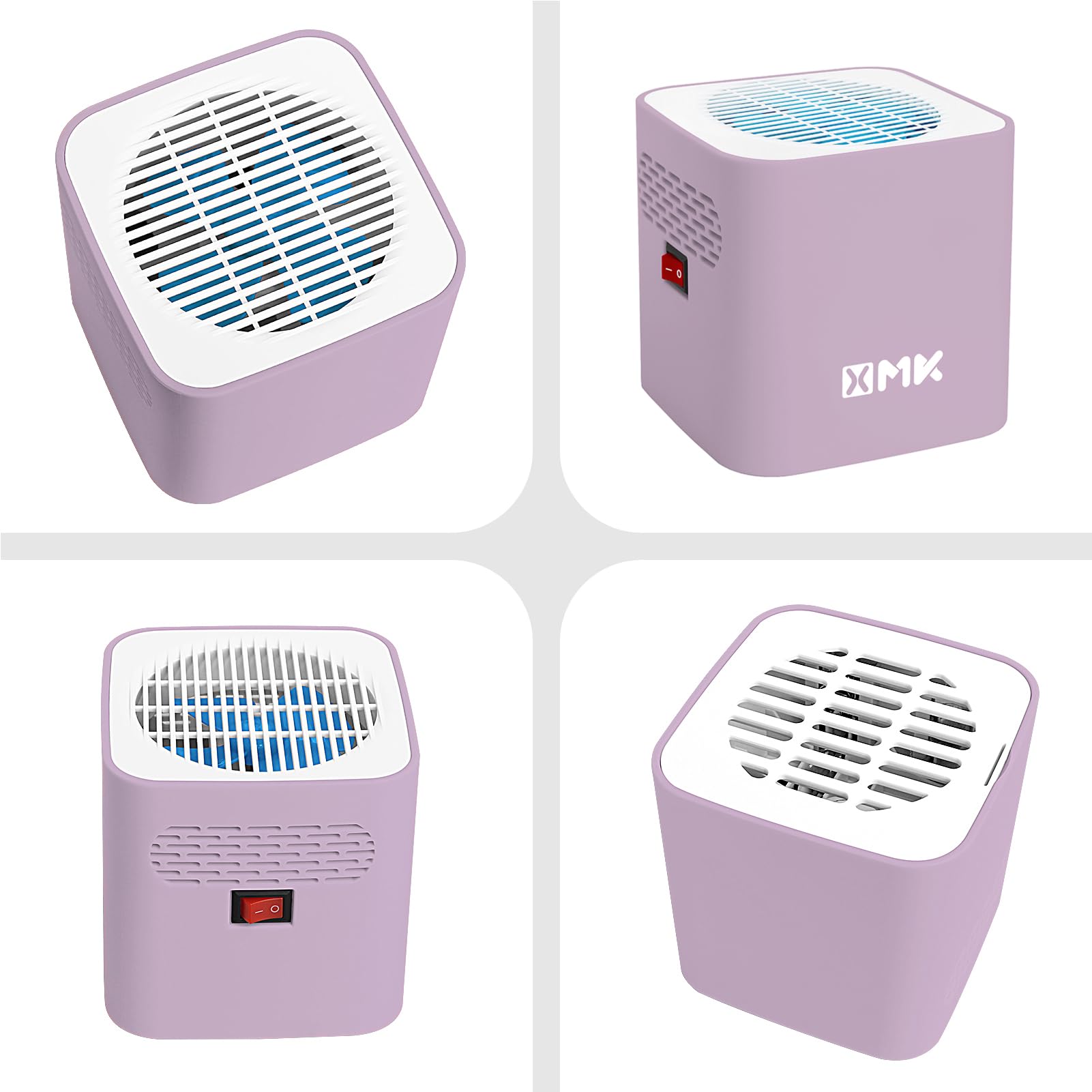 XMK RV Fridge Fan, 3,000 RPM Motor RV Refrigerator Fan with Easy On and Off Switch, Multiple Side Vents Cools Refrigerator Insid