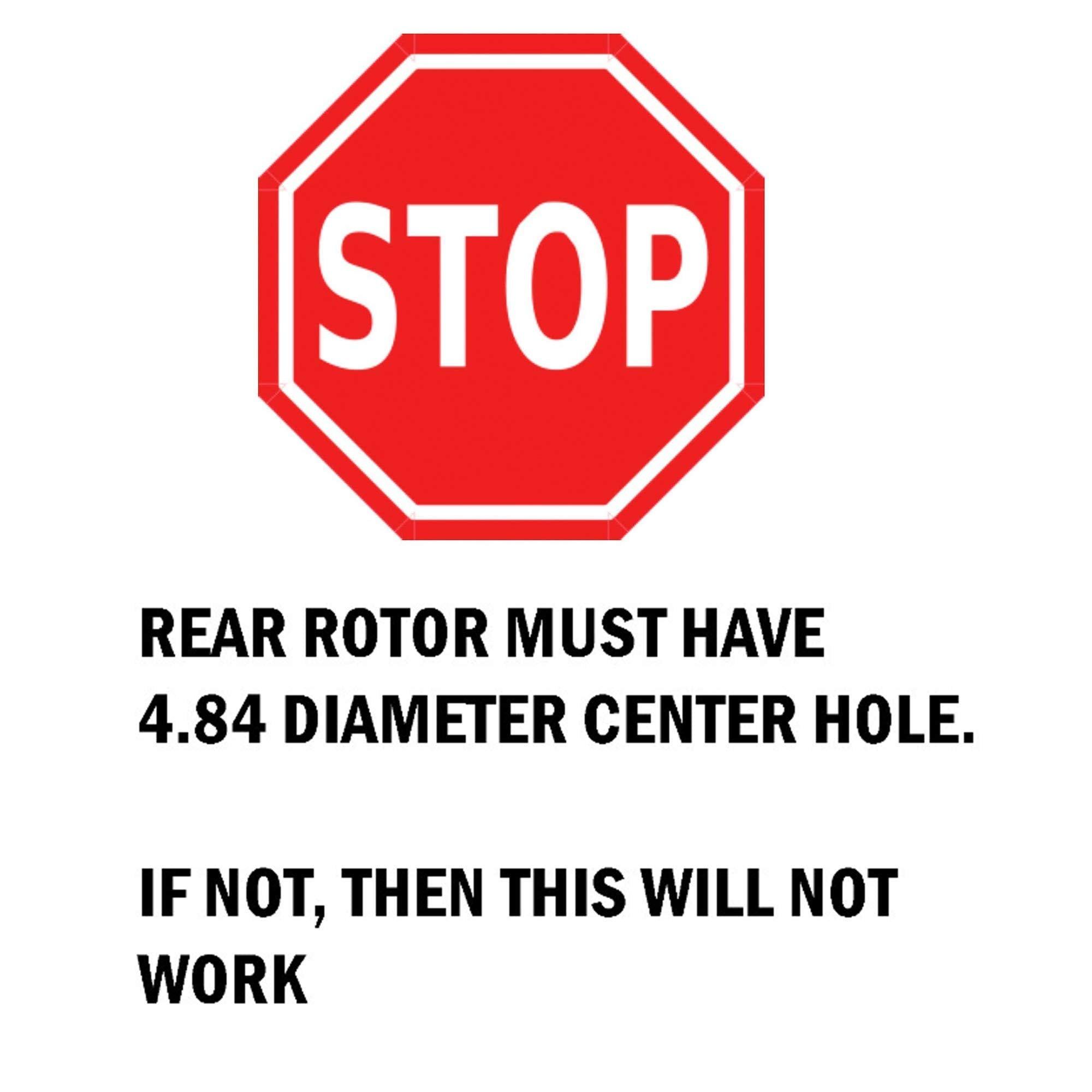 Detroit Axle - Brake Kit For Chevy Gmc Silverado Sierra Avalanche Suburban Yukon Xl 2500 3500 Hd Front Rear Drilled Slotted Brake Rotors Ceramic Brakes Pads : 12.8' Inch Front & 12.99' Inch Rear Rotor