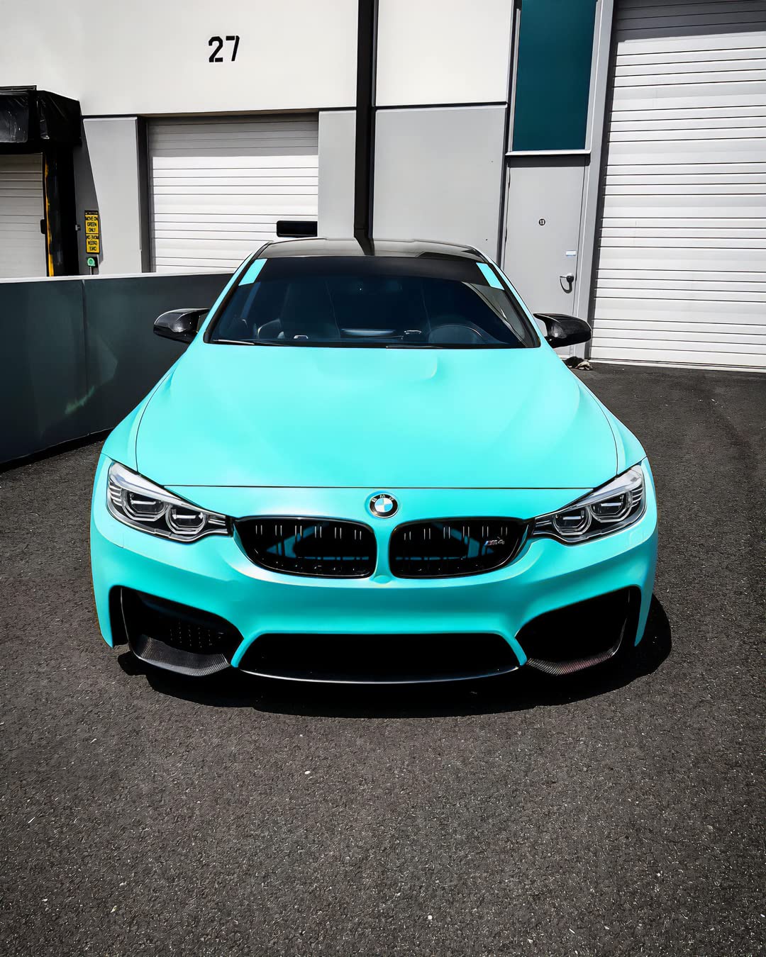 VViViD+ Premium Vinyl Wrap Film (1.49ft x 5ft, Matte Miami Teal)