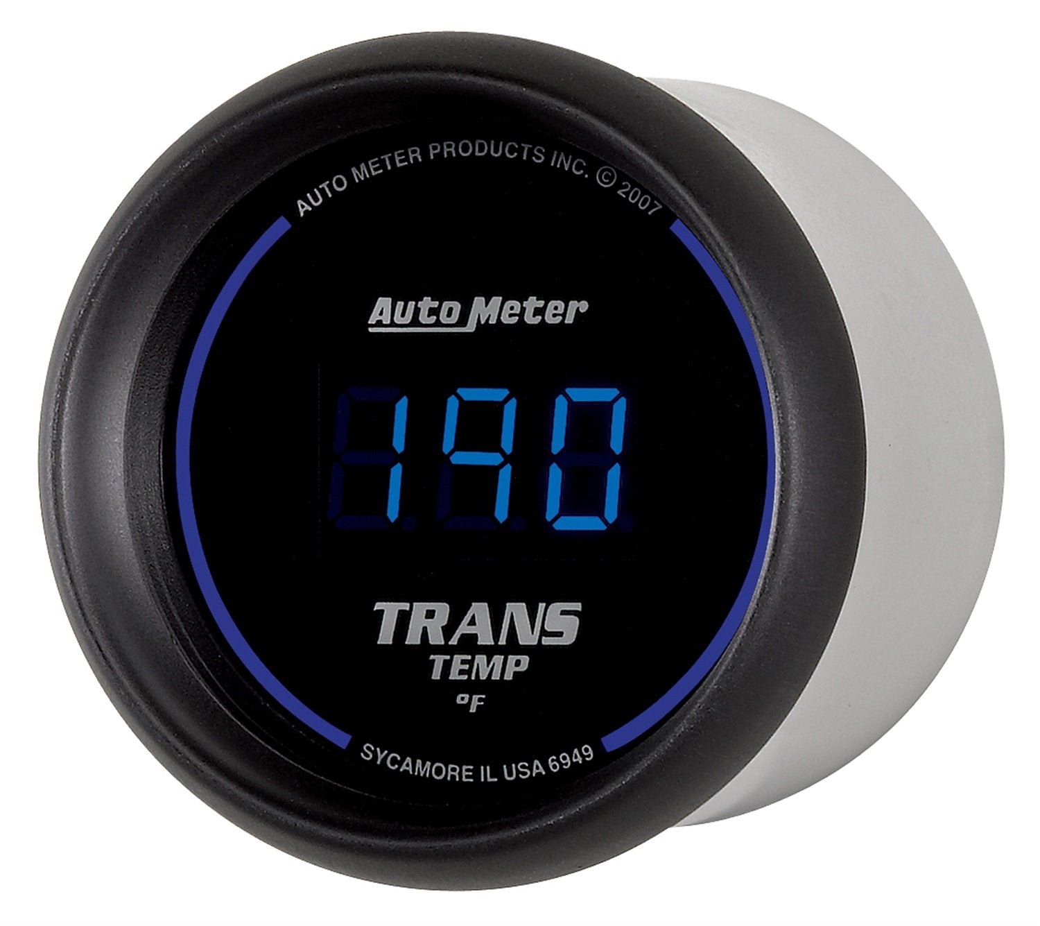 Auto Meter 6949 Cobalt Digital Transmission Temperature Gauge, 2 1/16