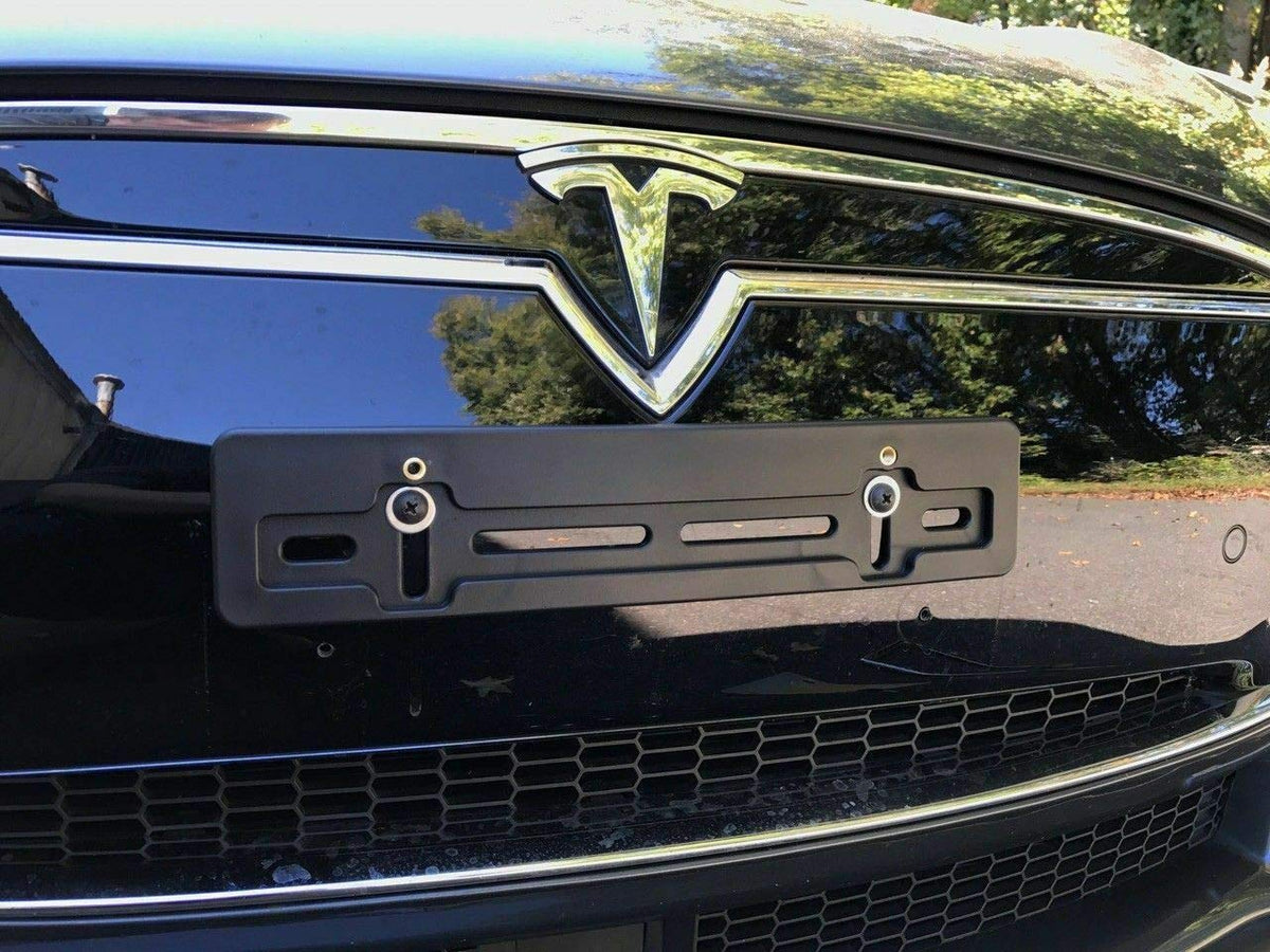 Front License Plate Mounting Bracket For Tesla Model S 2012-2024 For Tesla Model X 2016-2024