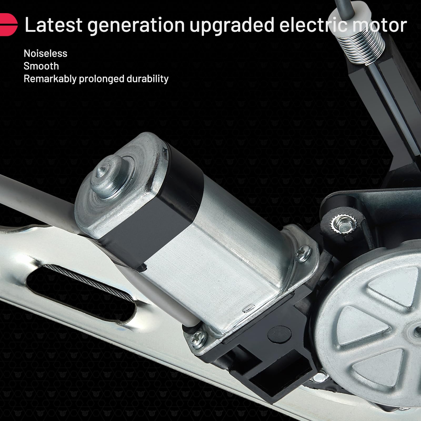 BDFHYK 741-644 Power Window Regulator with Motor Front Left Driver Side for Chevy Silverado, Tahoe, Suburban, Avalanche 1500 250