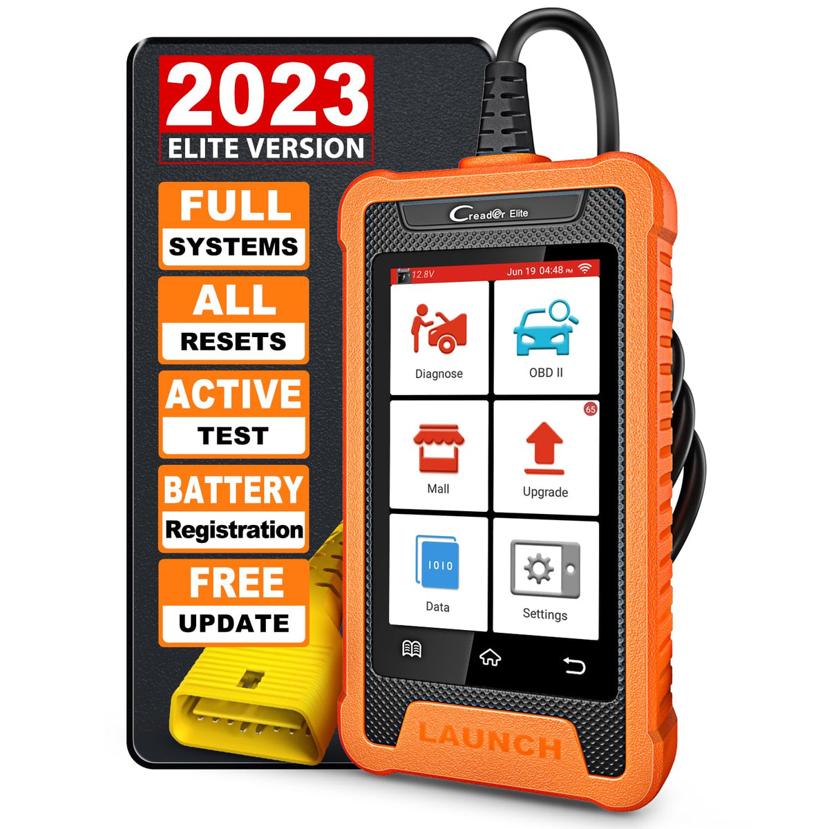 2023 Launch X431 Fit For Benz Sprinter Full System Obd2 Scanner,Bi-Directional Diagnostic Scan Tool,Full Reset Function Code Rea