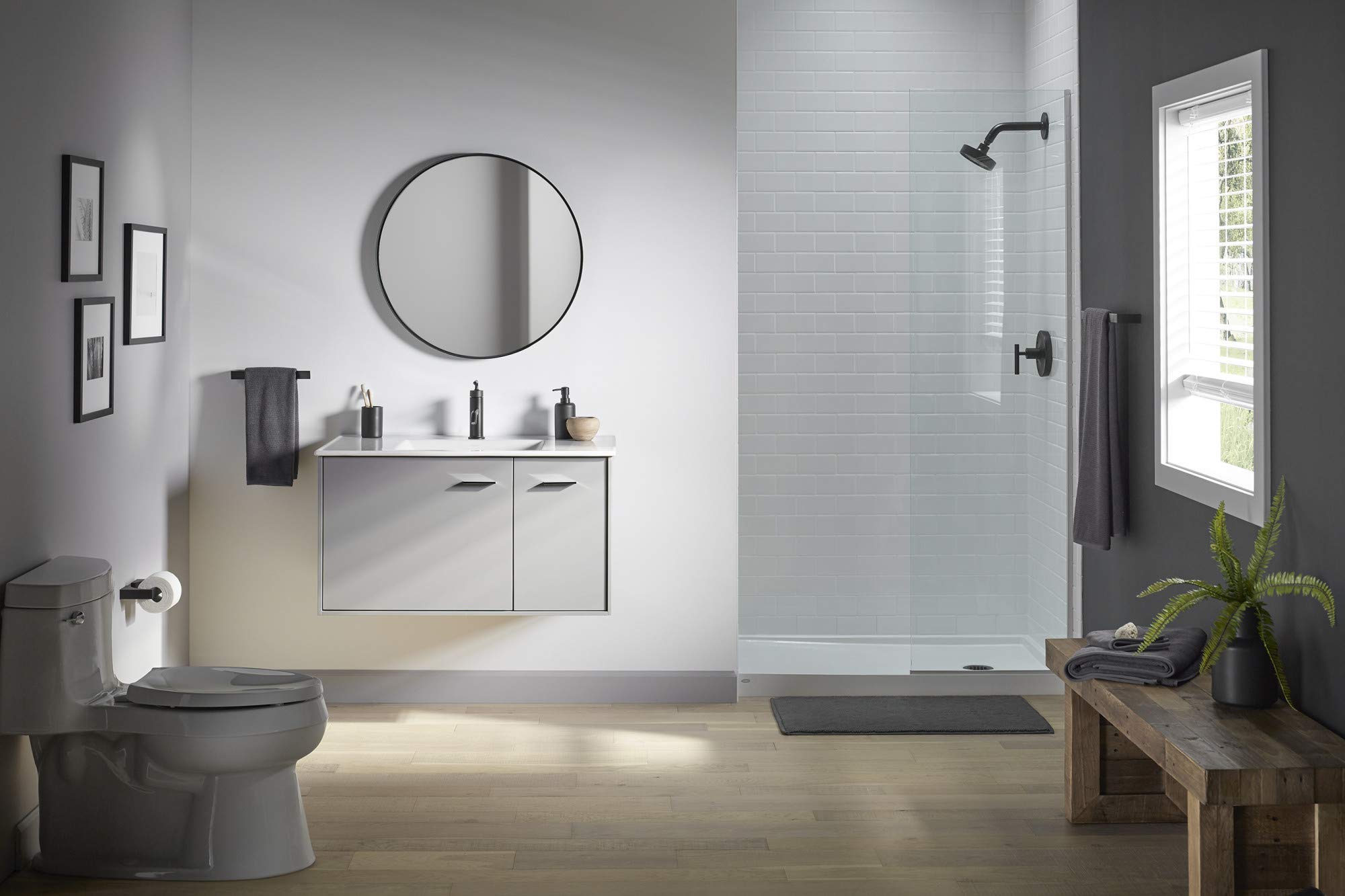 Kohler 26570-Bl Minimal Towel Arm
