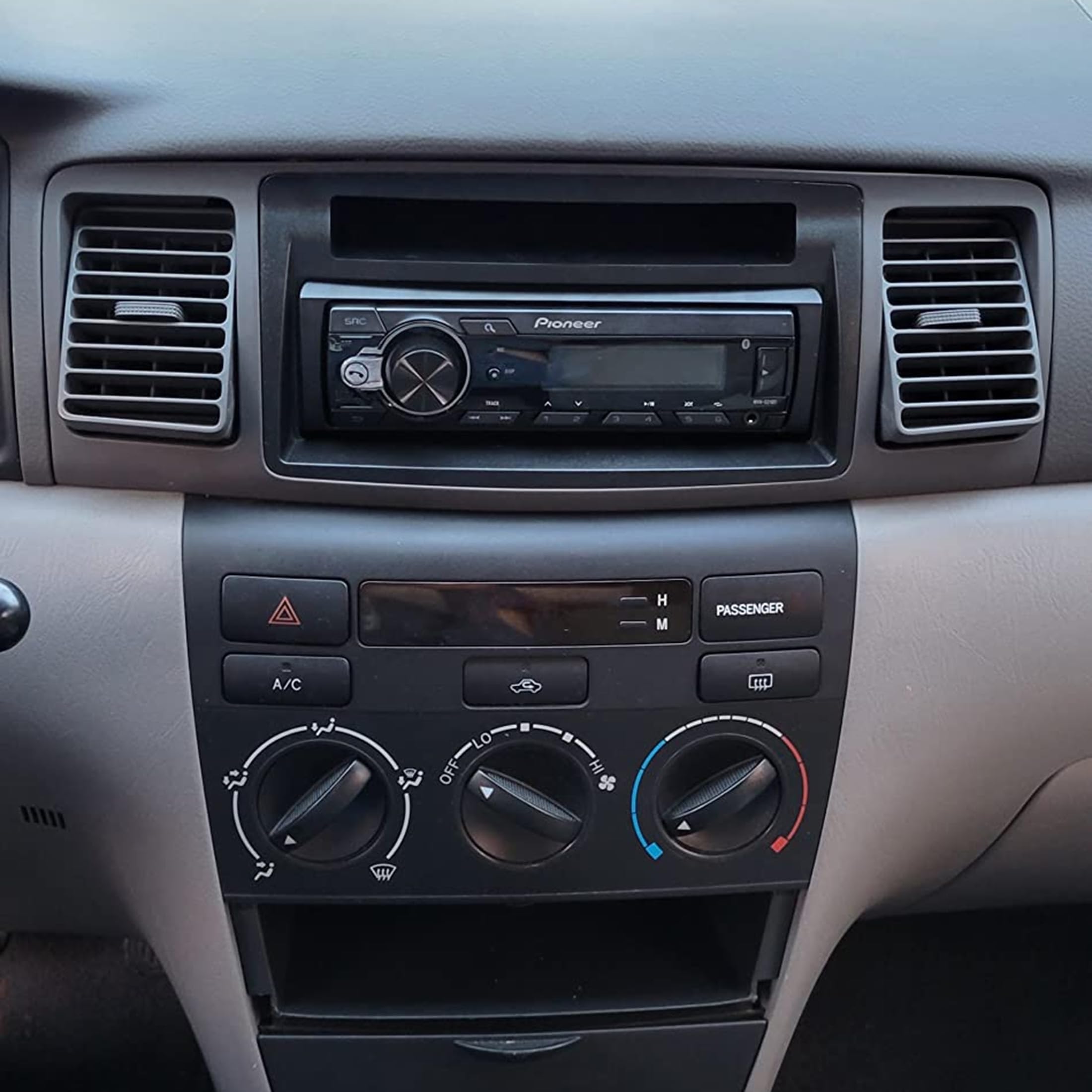 Scosche Ta2048B Double Din Stereo Pocket Dash Kit For 2003-08 Toyota Corolla