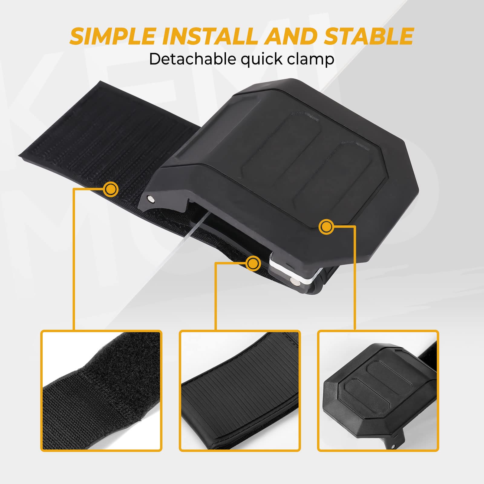 Kemimoto Front Windshield Compatible With 2014-2018 Polaris Rzr Xp 1000 / Xp Turbo / 15-18 Rzr 900 1000 Full Windshield Scratch Resistant Clear Transparent Hard-Coated Pc Window