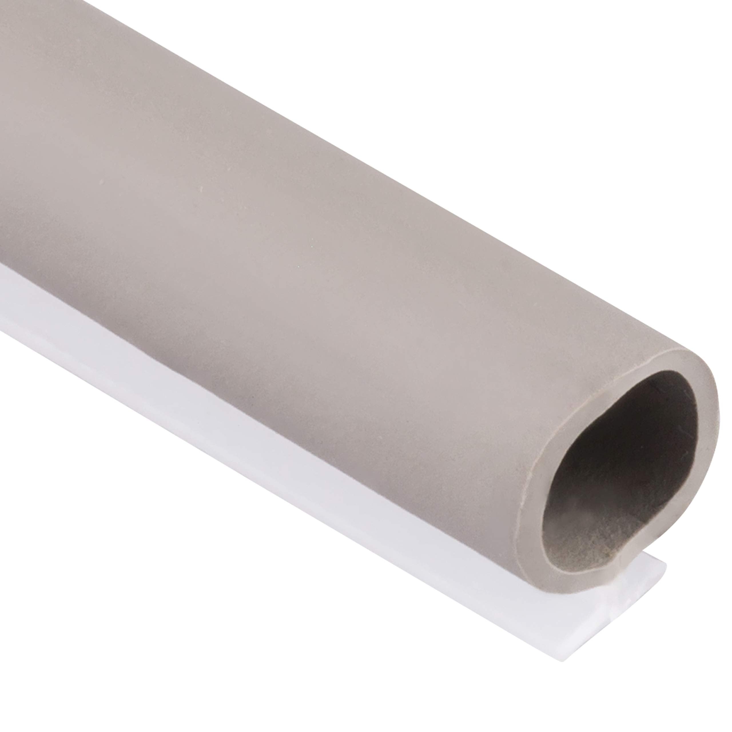 T-Slot Mount Window Weatherstrip Seal 5/16' Bulb Bubble For 3/16' Slot Receptacle 3 Colors & 5 Length Options (50', Grey)