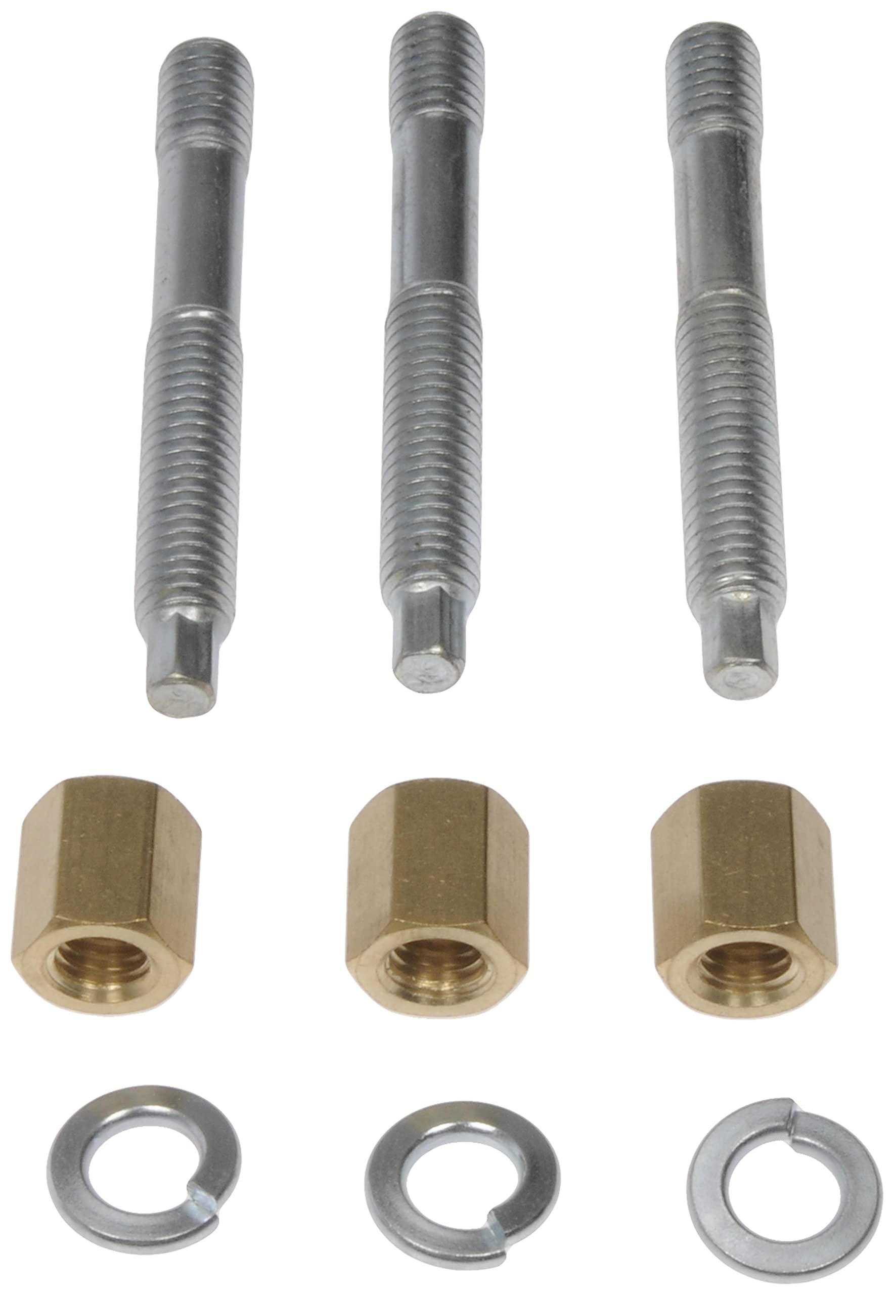 Dorman 03113 Front Exhaust Manifold Stud Kit - 3/8-16 X 3-1/4 In. Compatible With Select Models